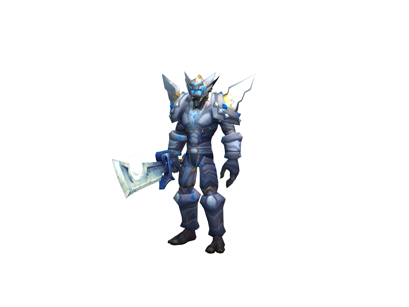 Crispshields 3D character render