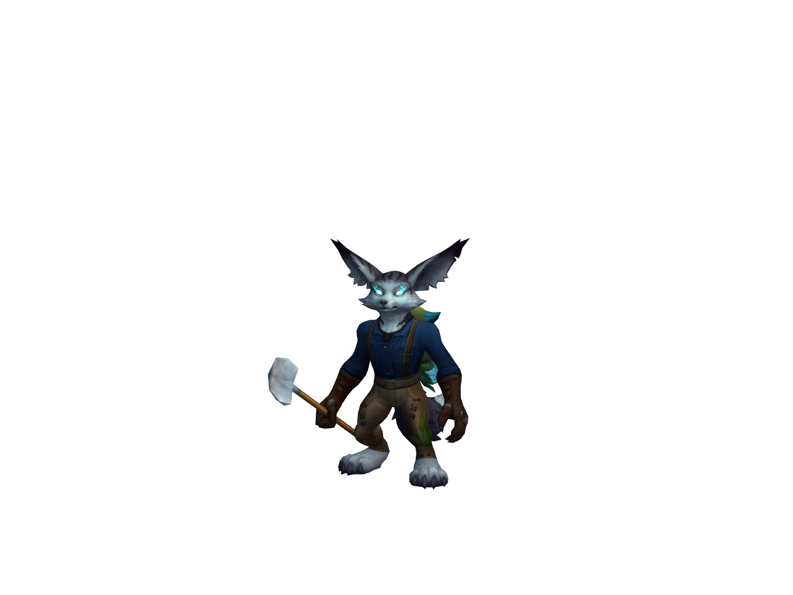 Frostydav 3D character render