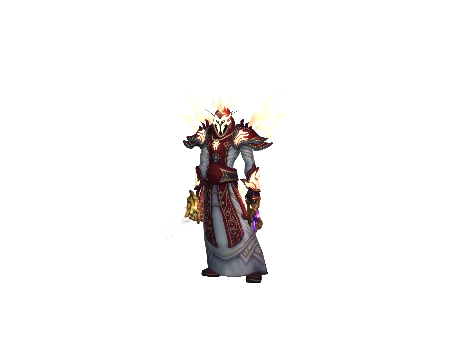 Powshields 3D character render