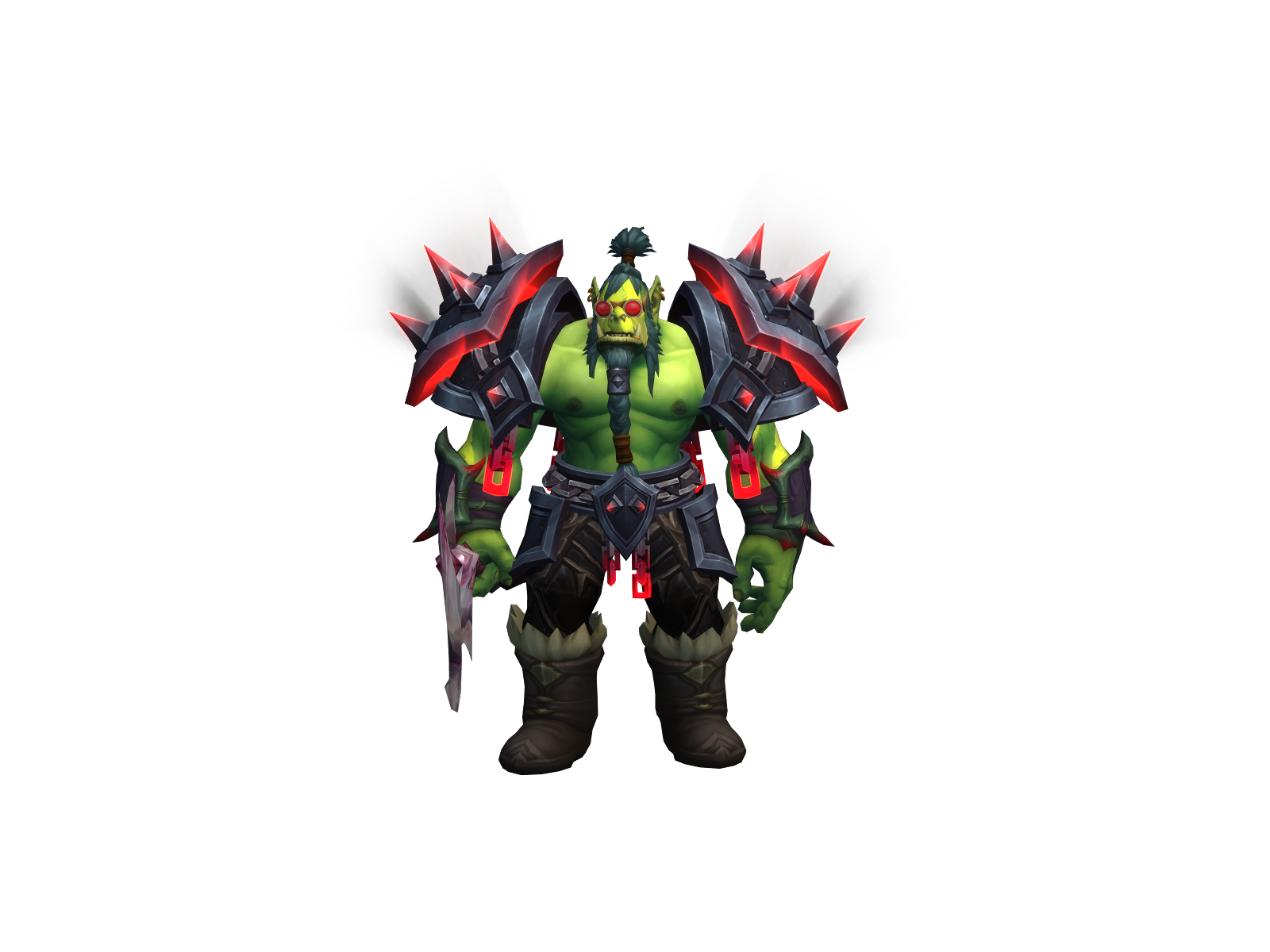 Ogakill 3D character render