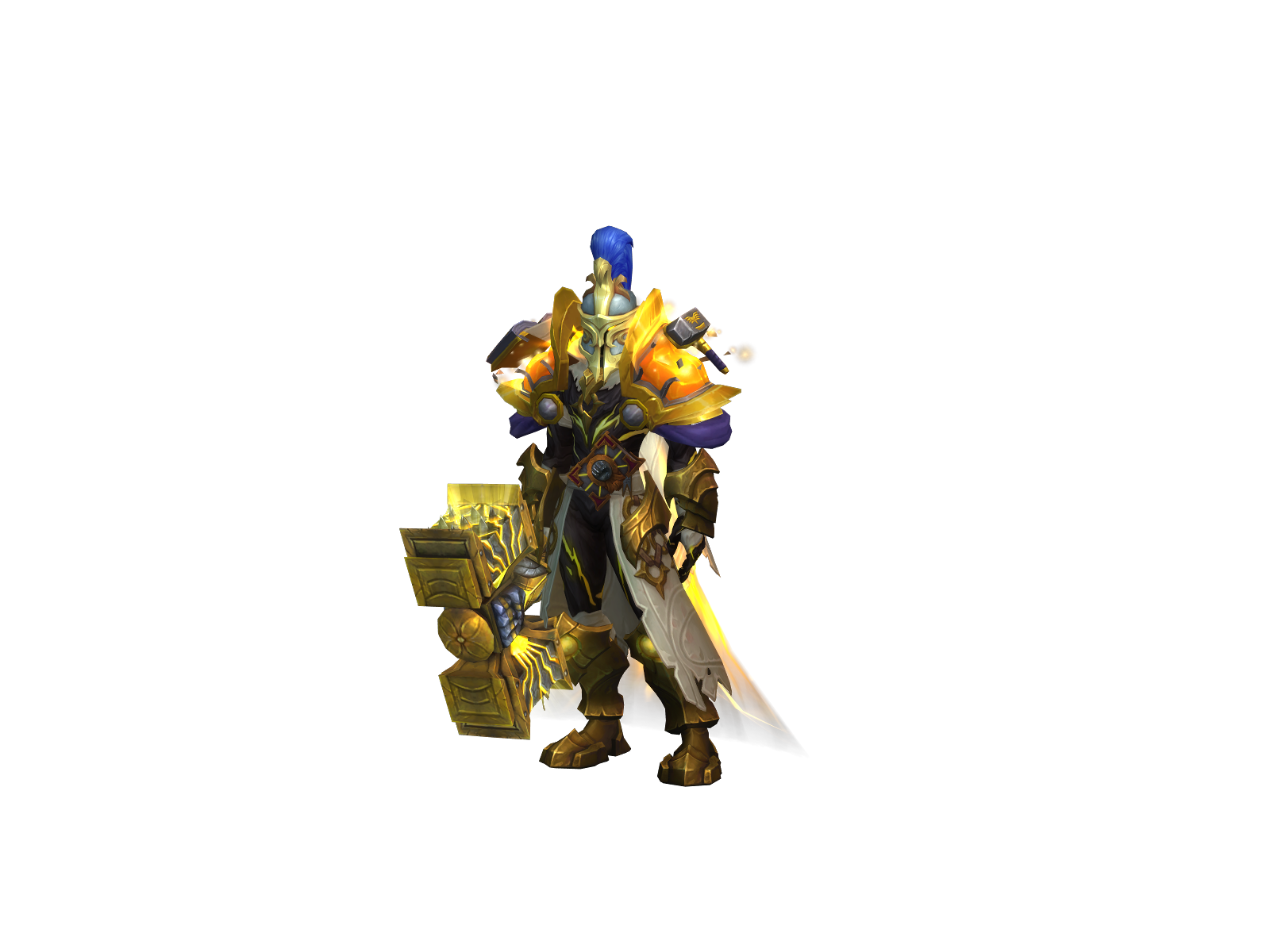 Royalknight 3D character render