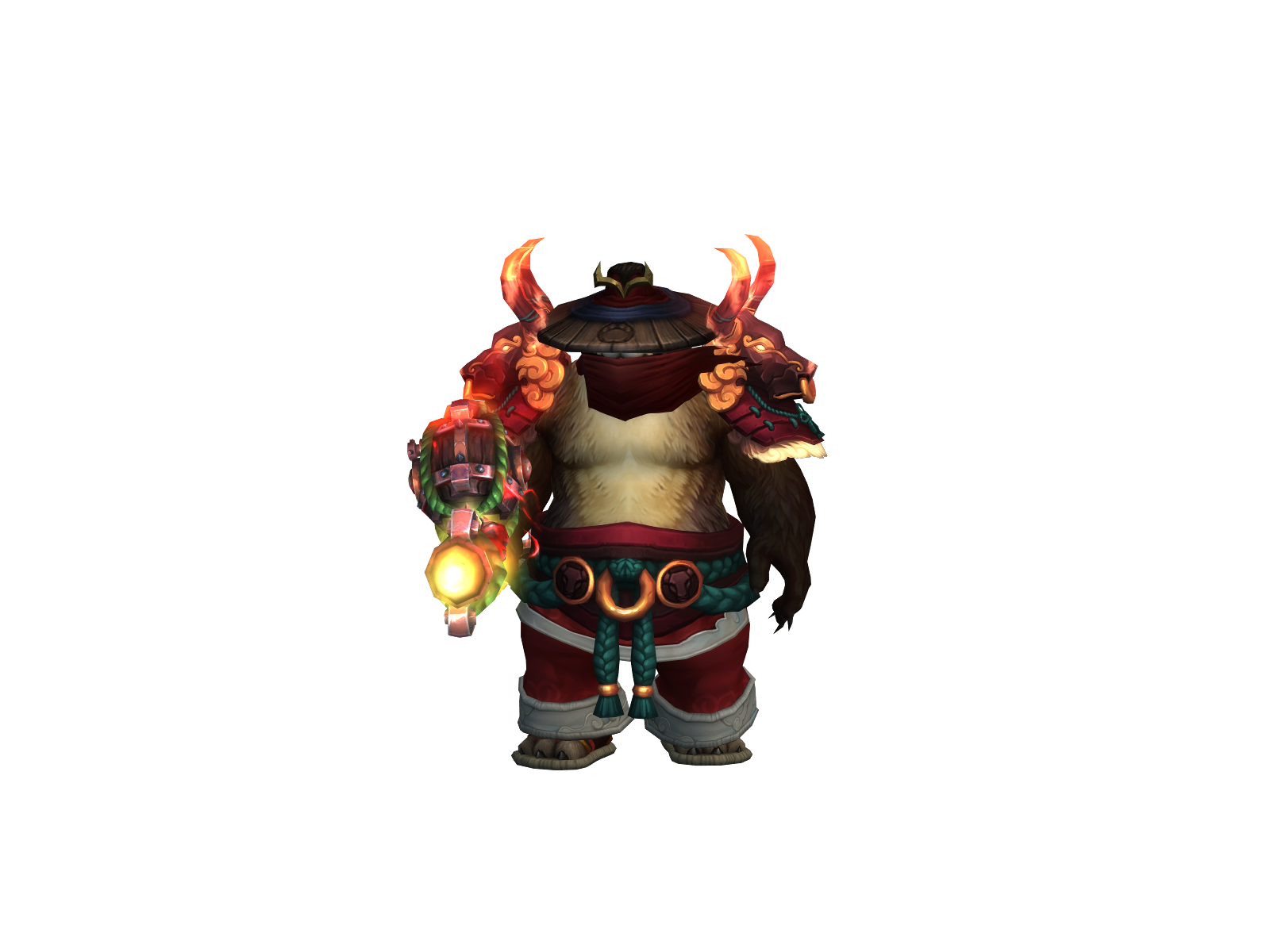 Buqi 3D character render