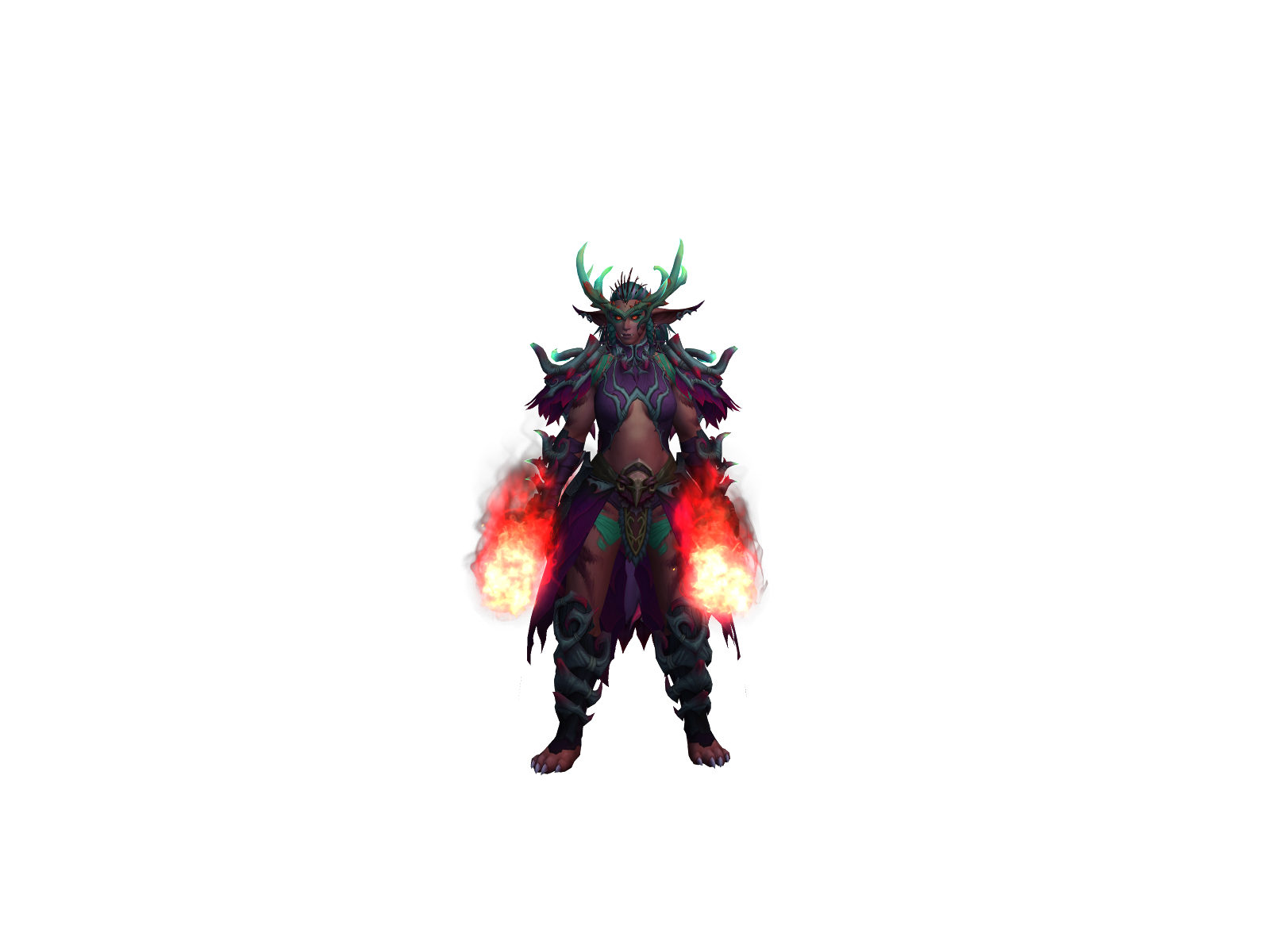 Raìkage 3D character render