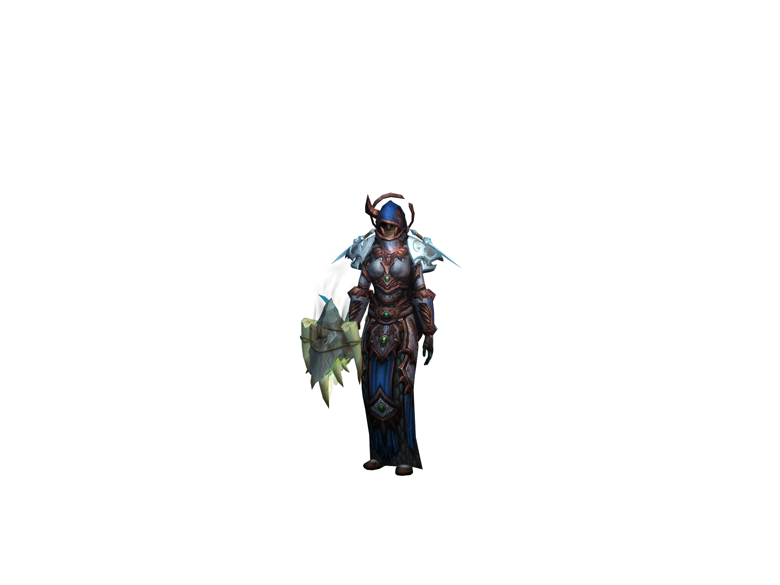 Priaris 3D character render