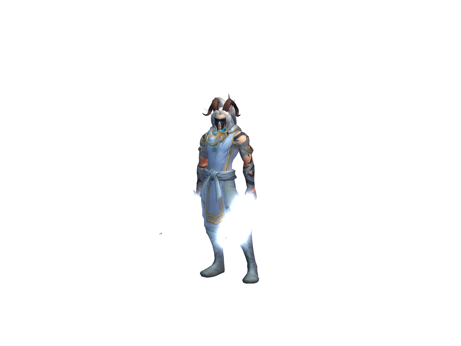 Mandasdarim 3D character render