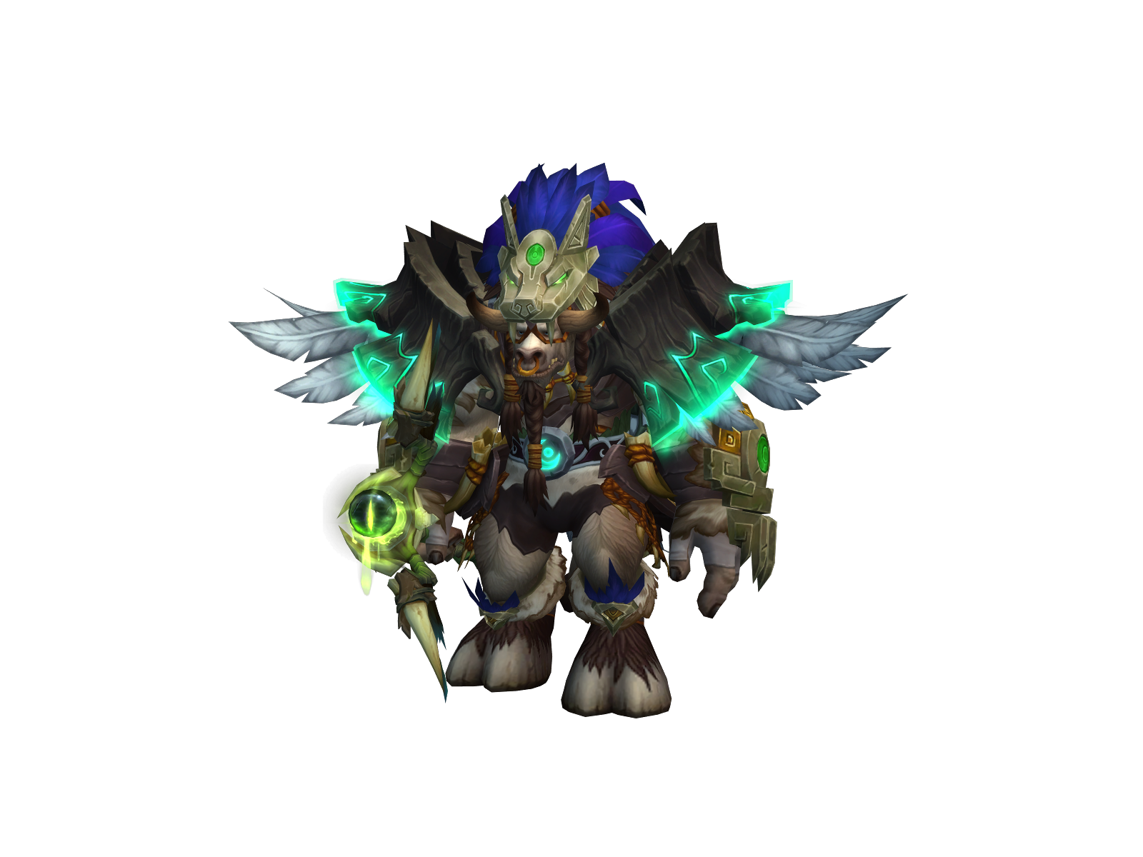 Leshiu 3D character render