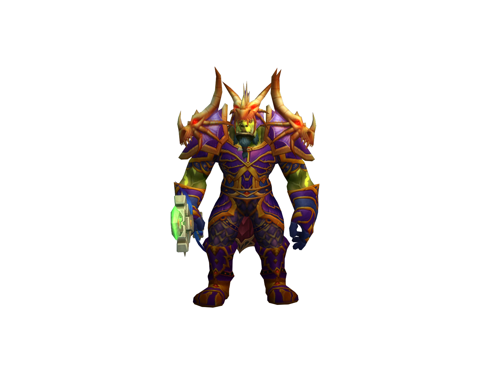 Pecá 3D character render