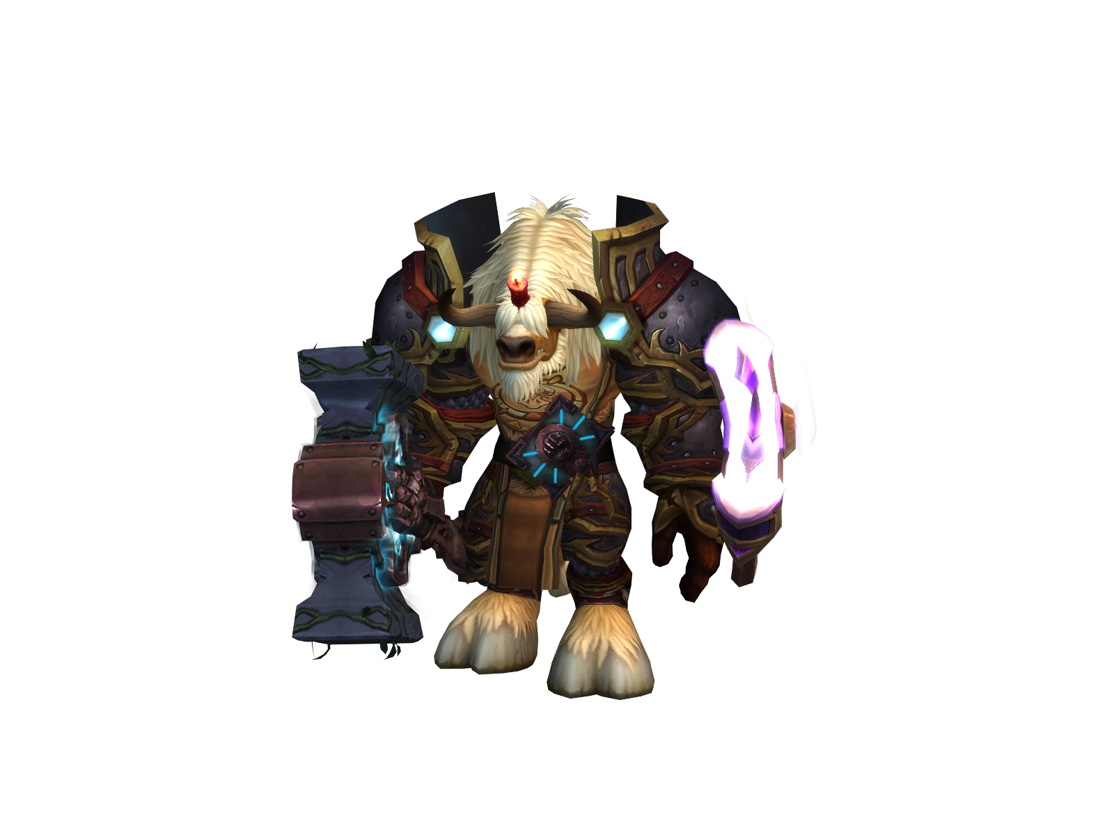 Thwackin 3D character render