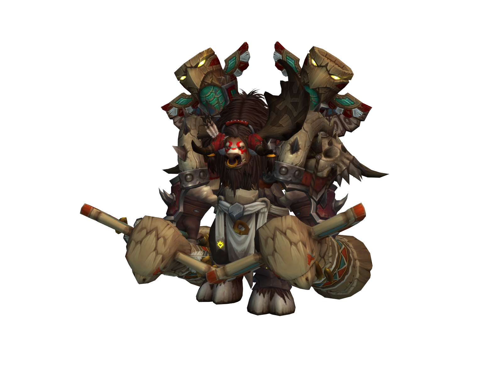 Braumm 3D character render