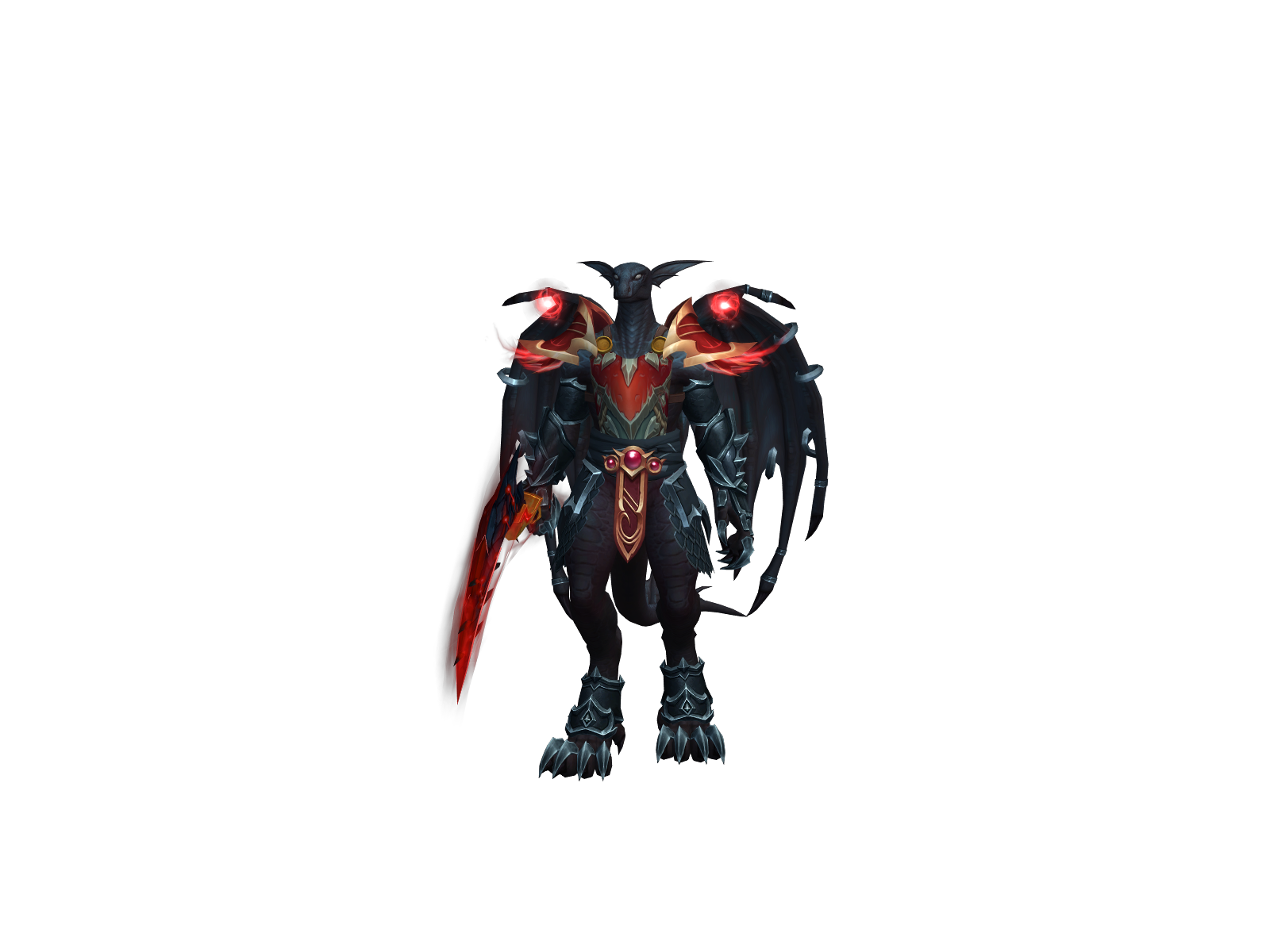 Blazenwing 3D character render