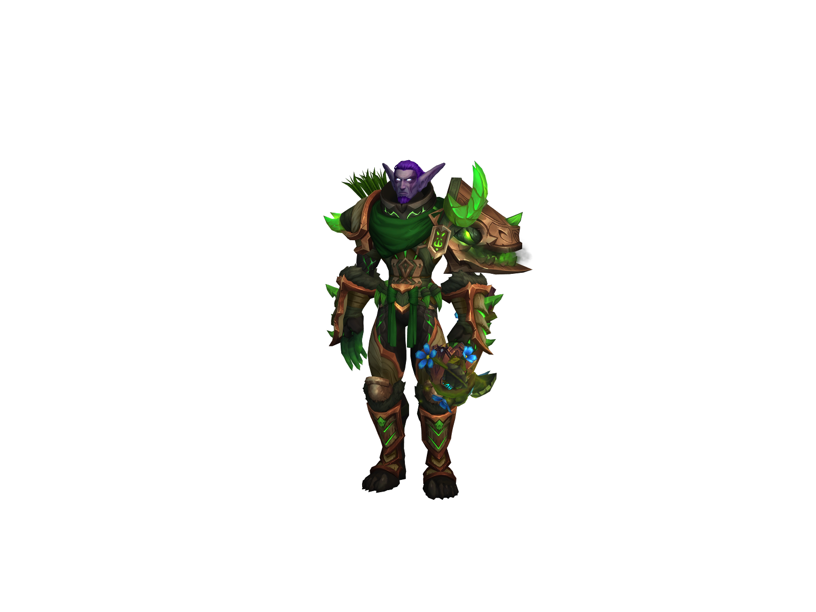 Salvel 3D character render
