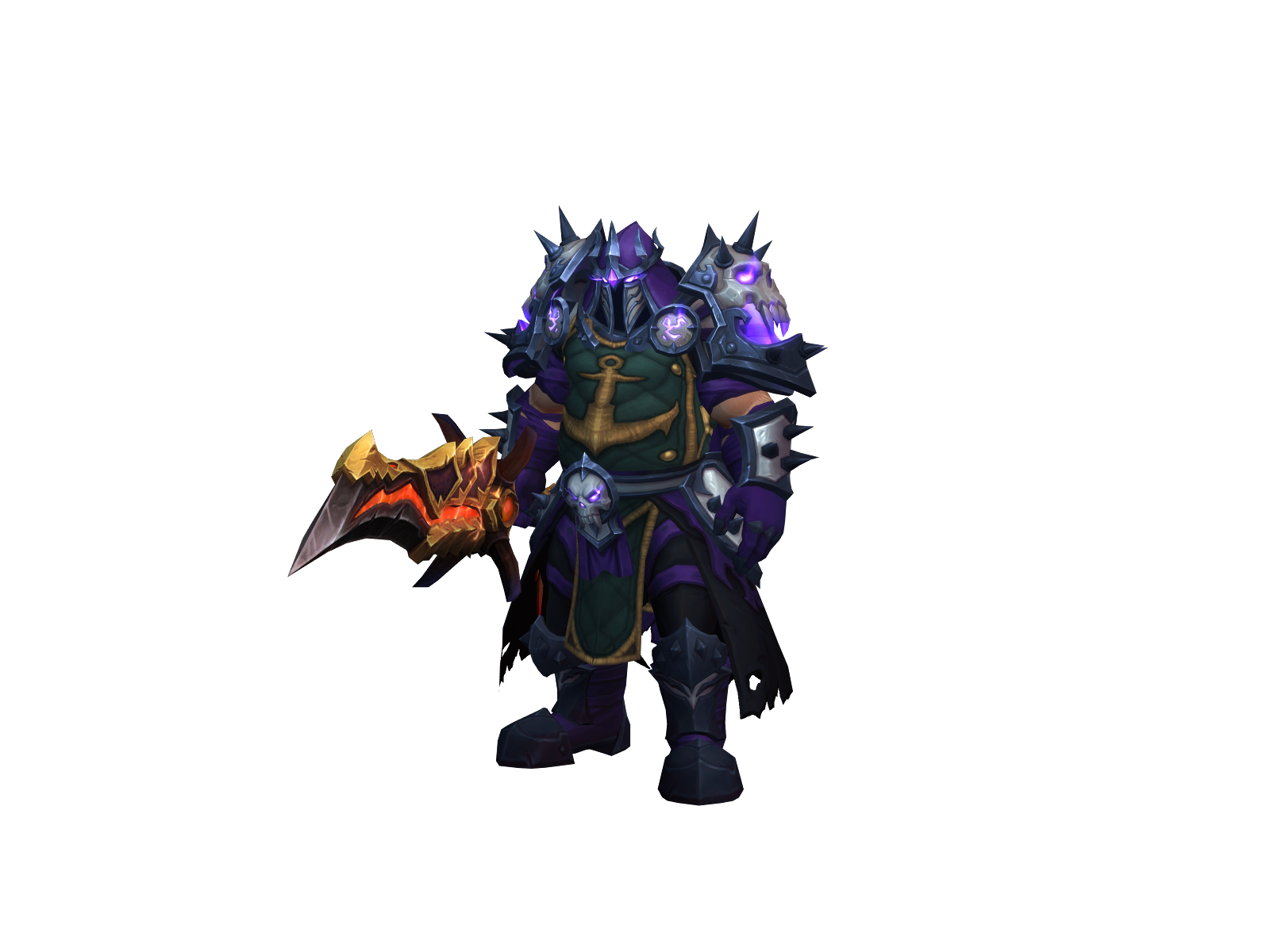 Elxtanque 3D character render