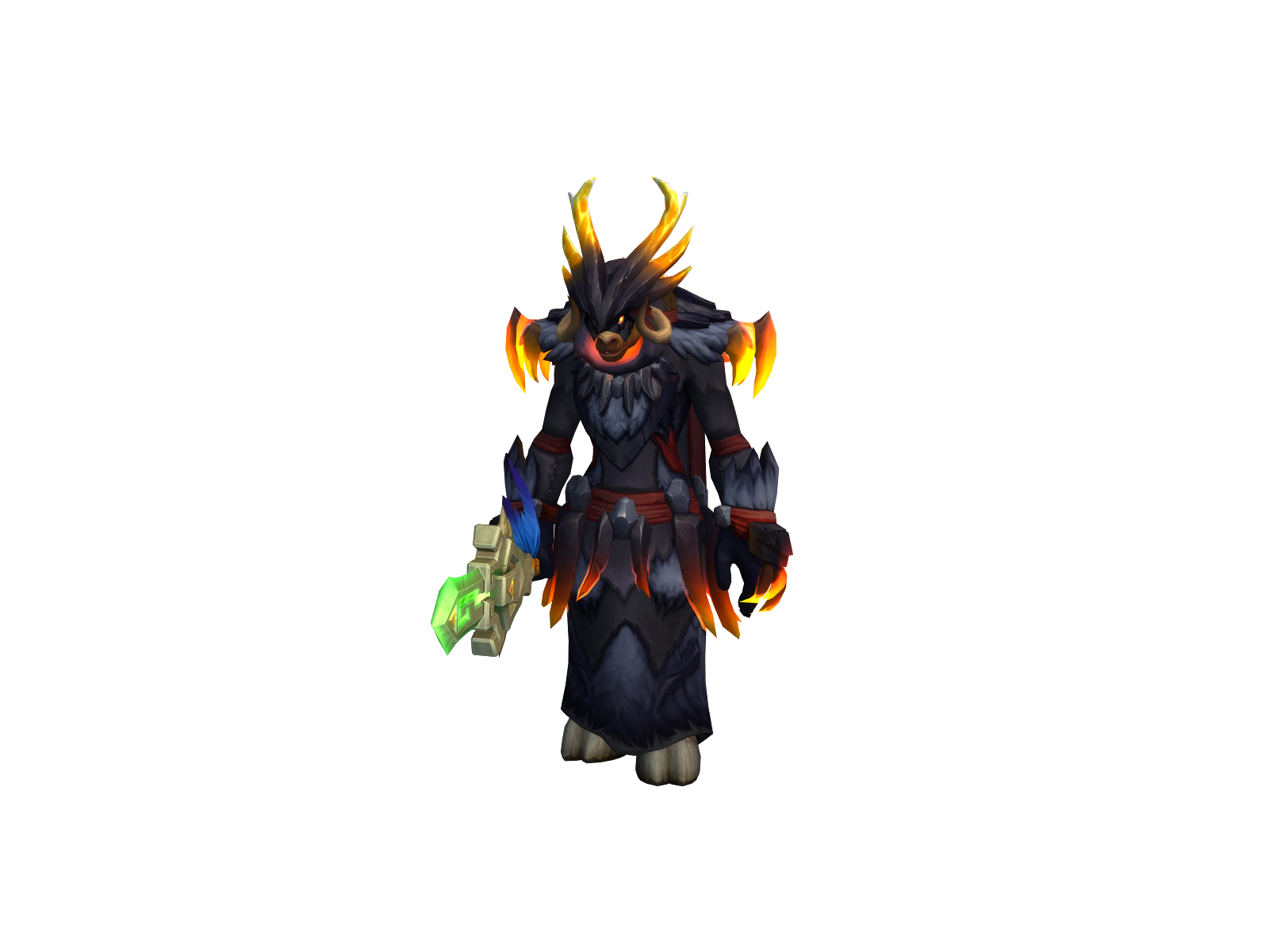 Luvasia 3D character render