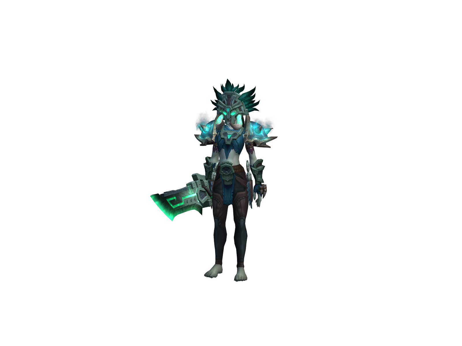 Tzunjiz 3D character render