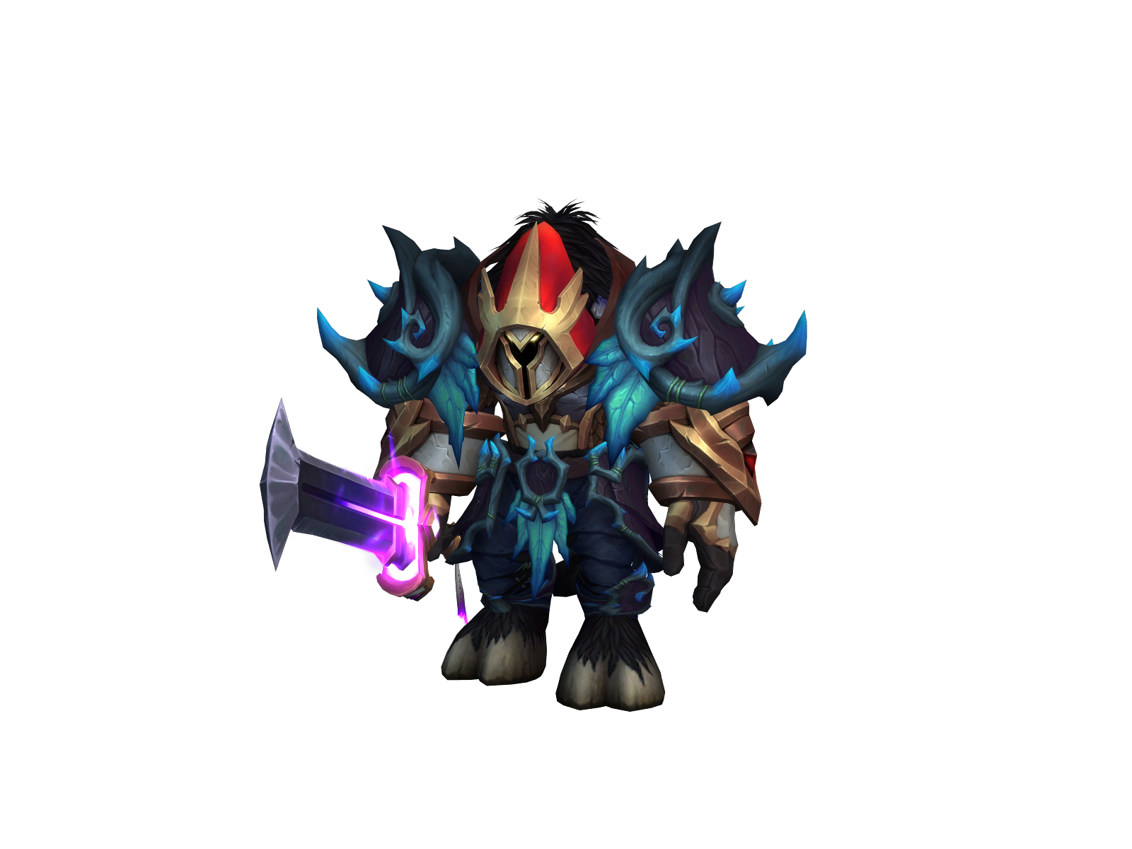 Cacheton 3D character render