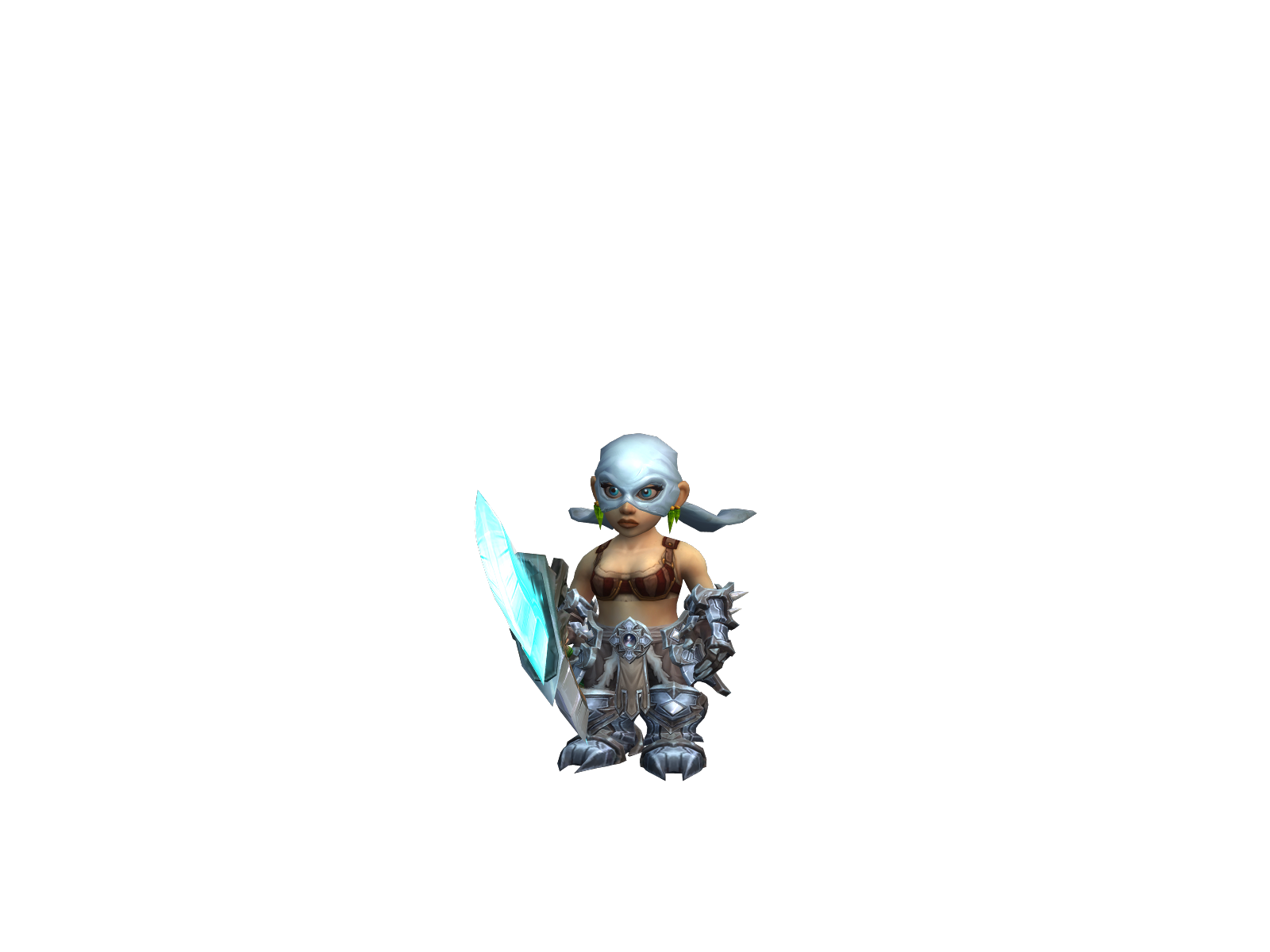 Fidezmeril 3D character render
