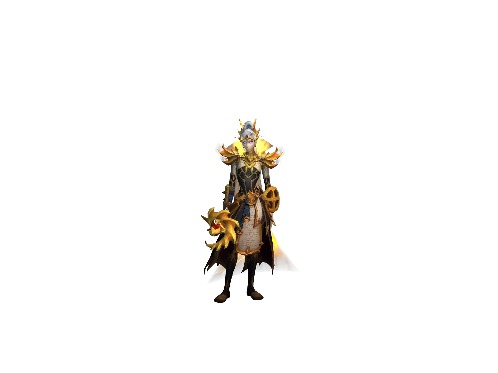 Hrodwulf 3D character render