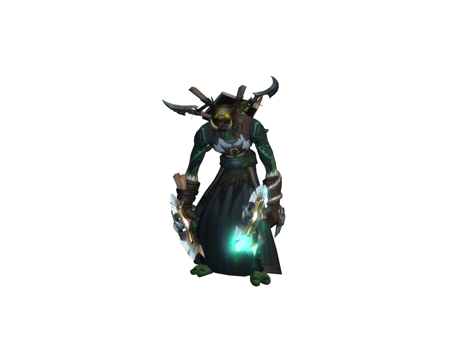 Shakazhan 3D character render