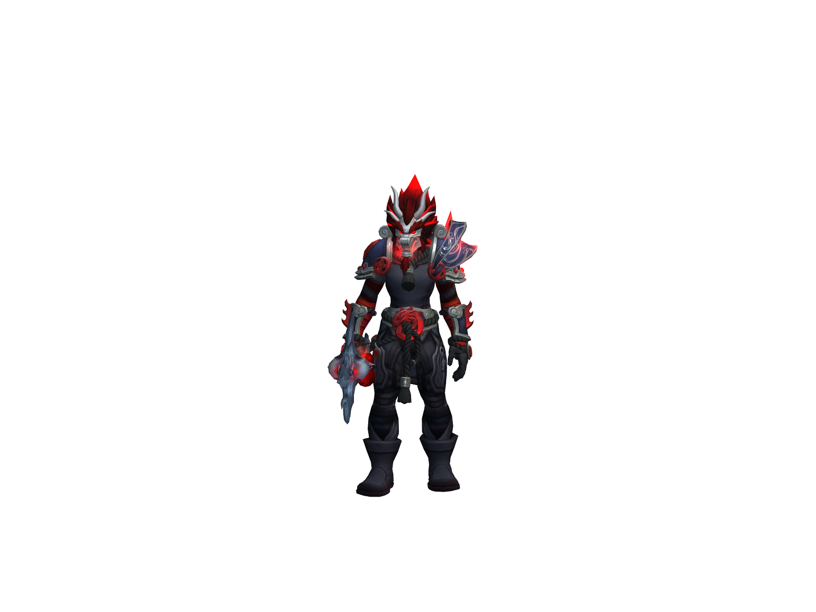Bigfistur 3D character render