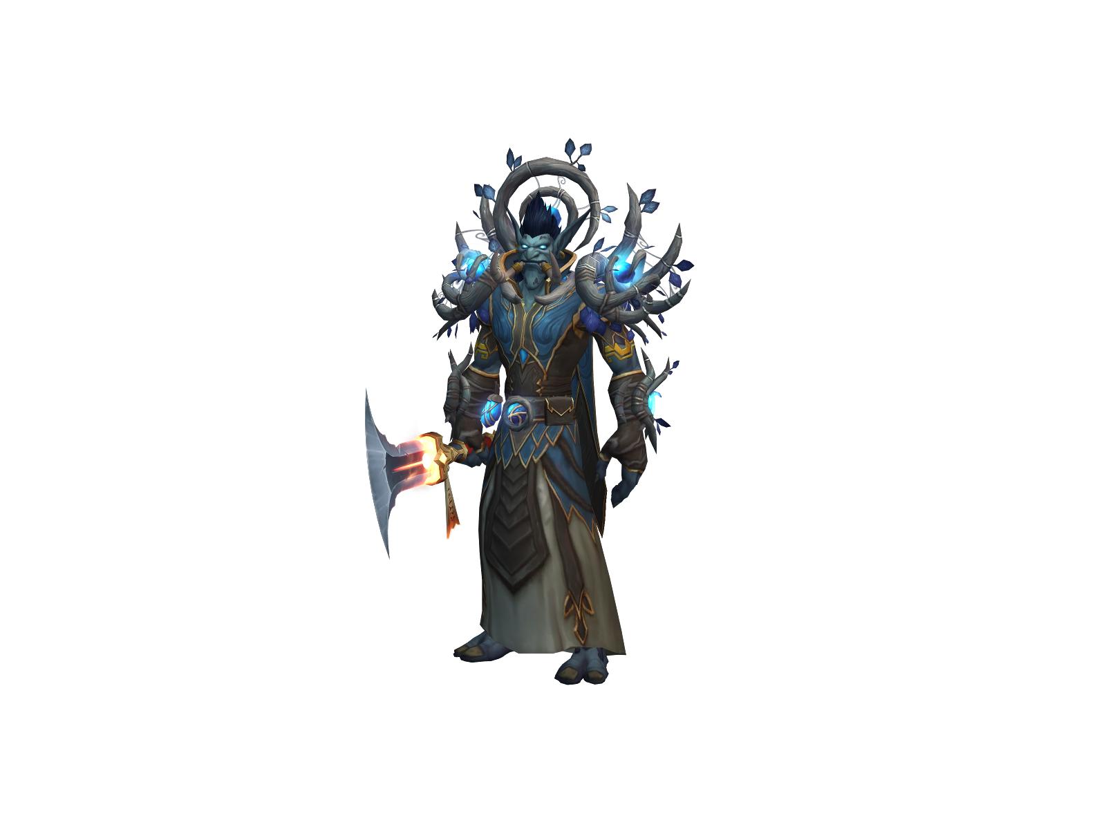 Kromdol 3D character render