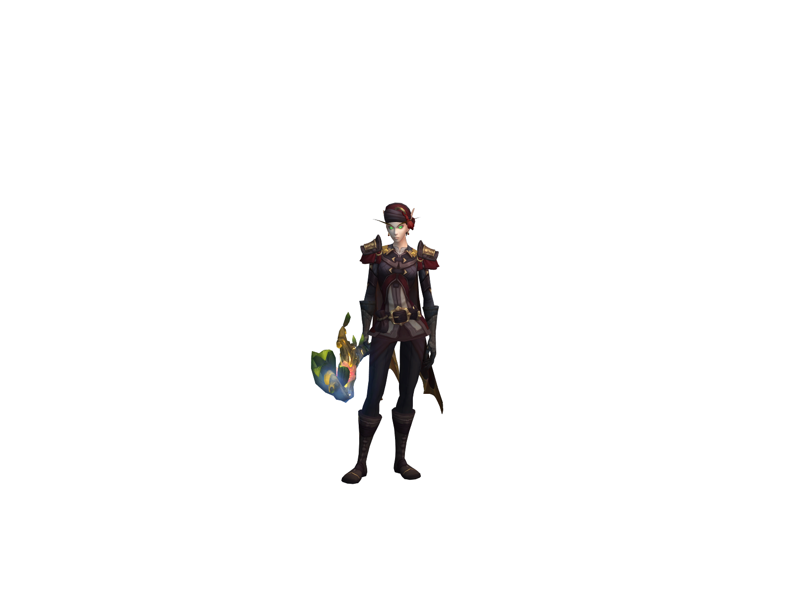 Nhebu 3D character render