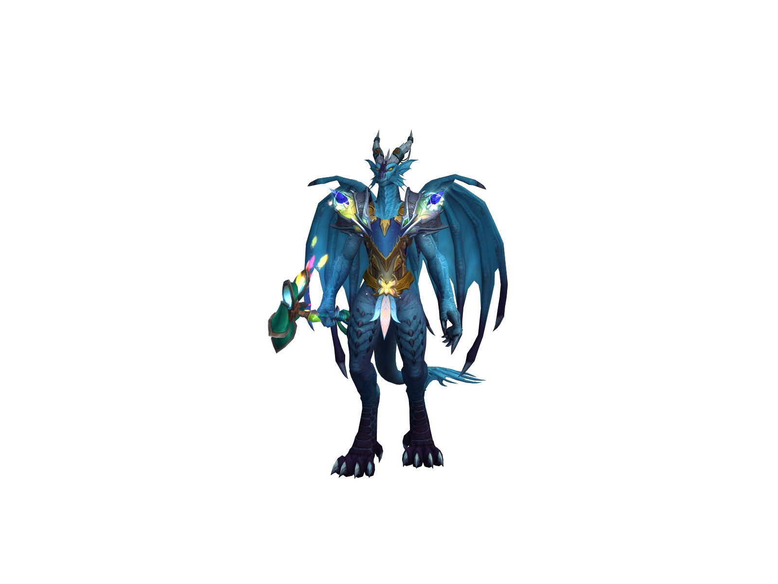 Vlys 3D character render