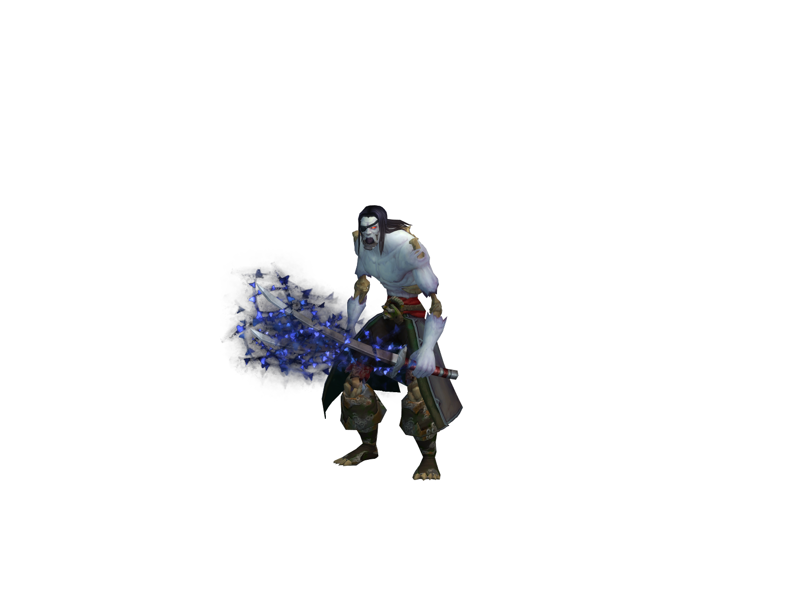 Phasmodius 3D character render