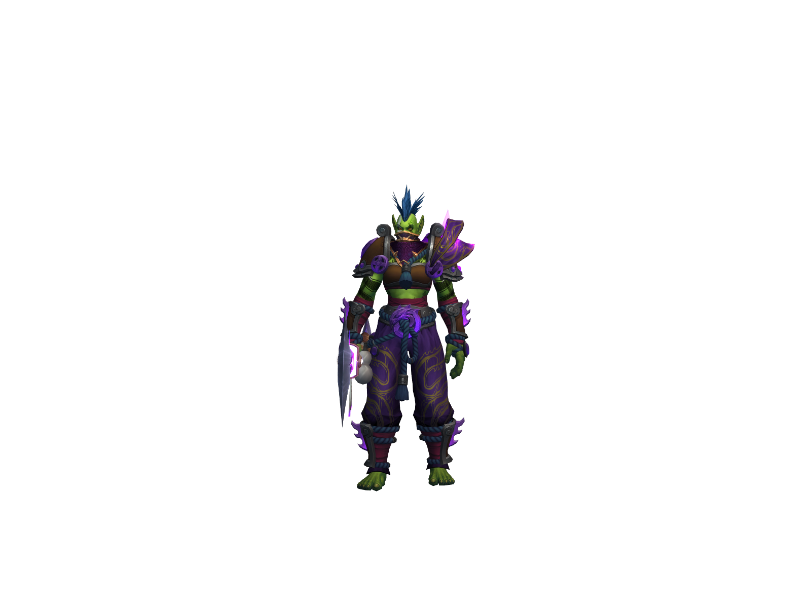 Atracide 3D character render