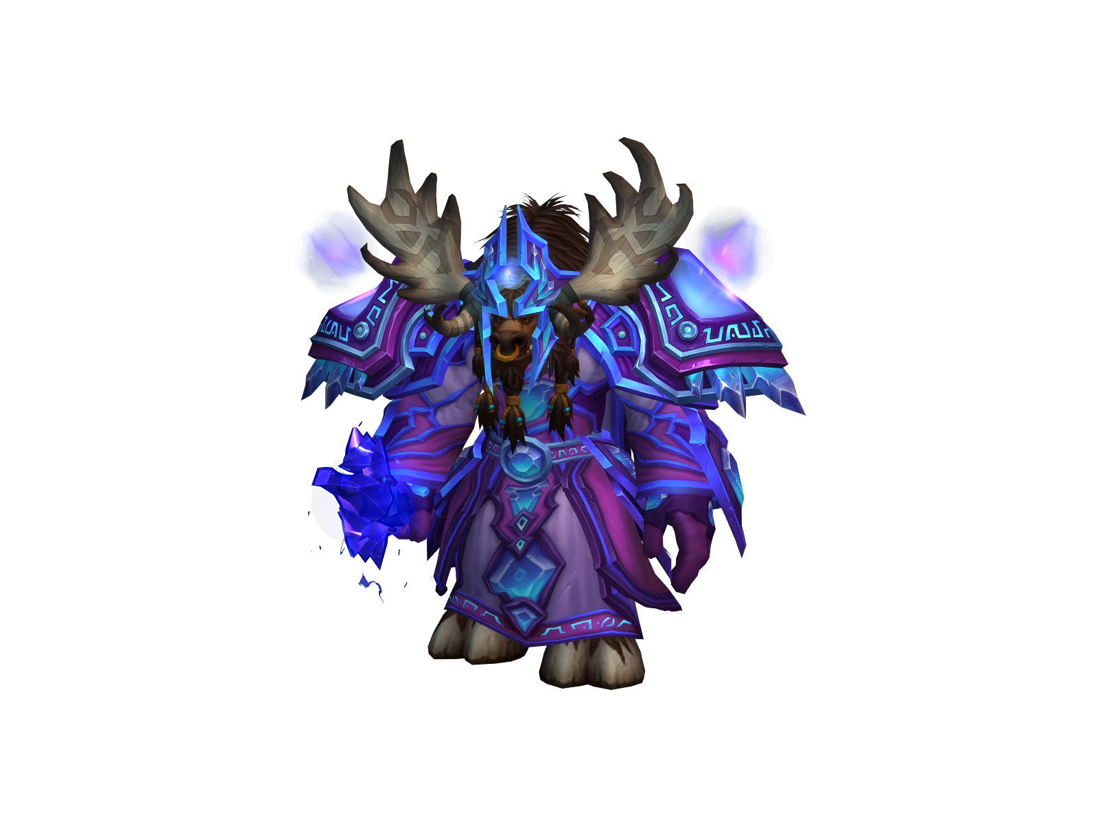 Highafrn 3D character render