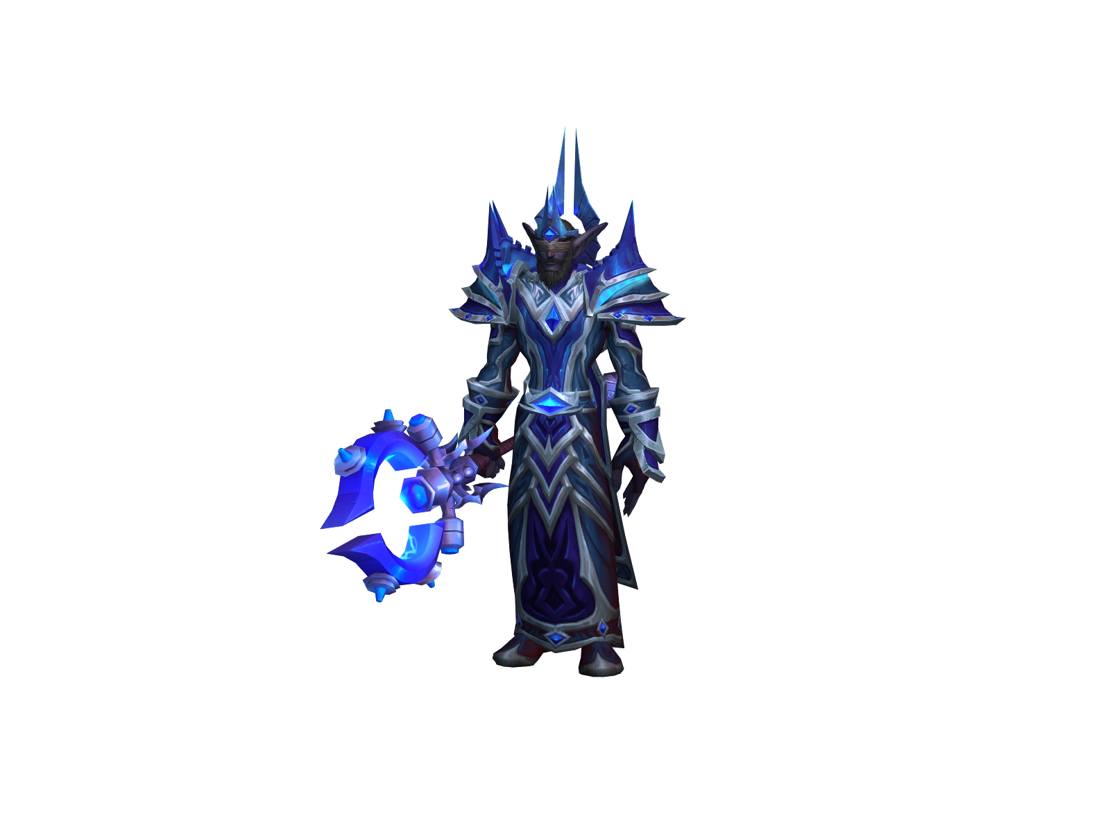 Frostballs 3D character render
