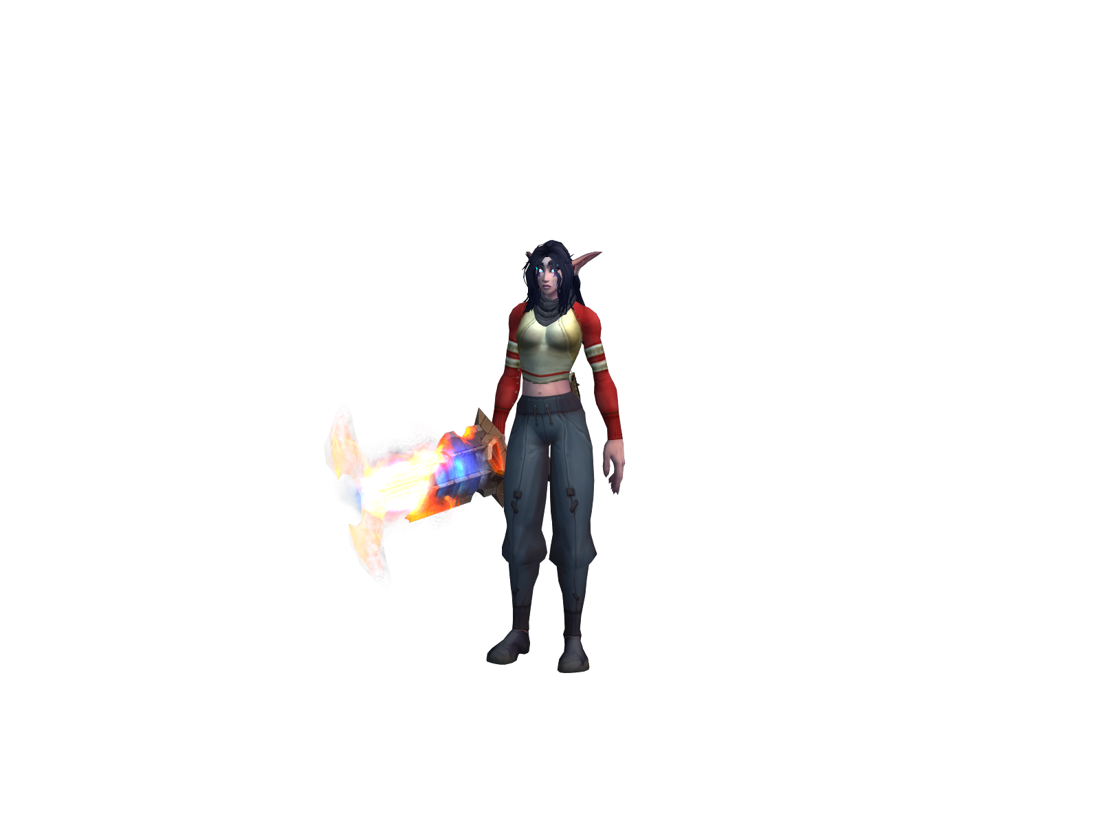 Madhowlerze 3D character render