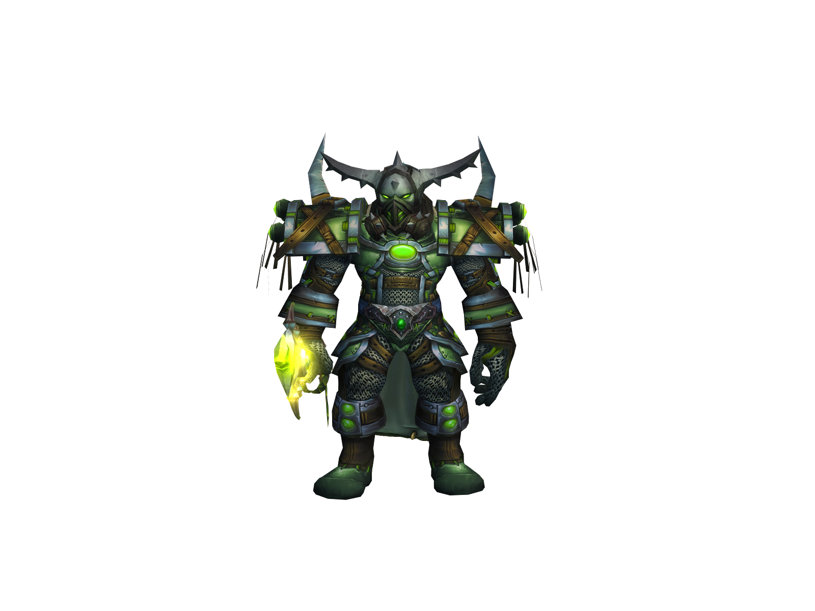 Oblongata 3D character render