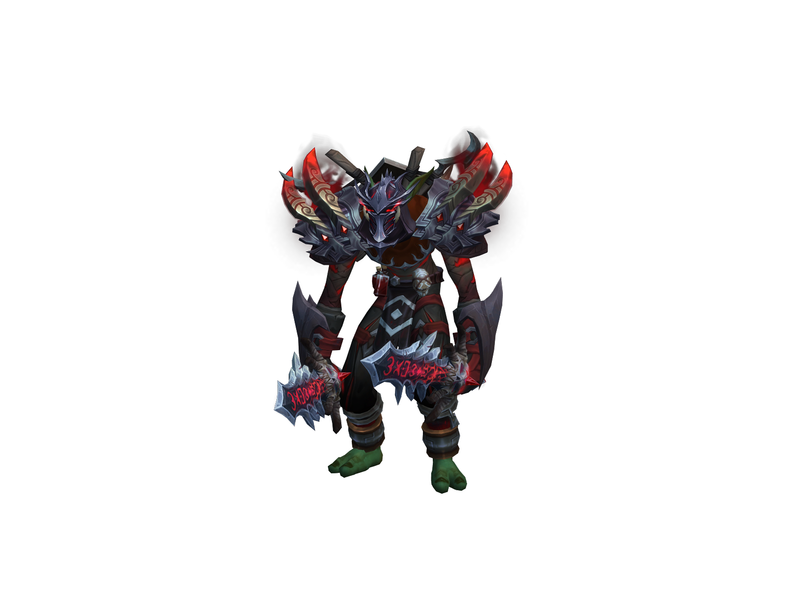 Rëhk 3D character render