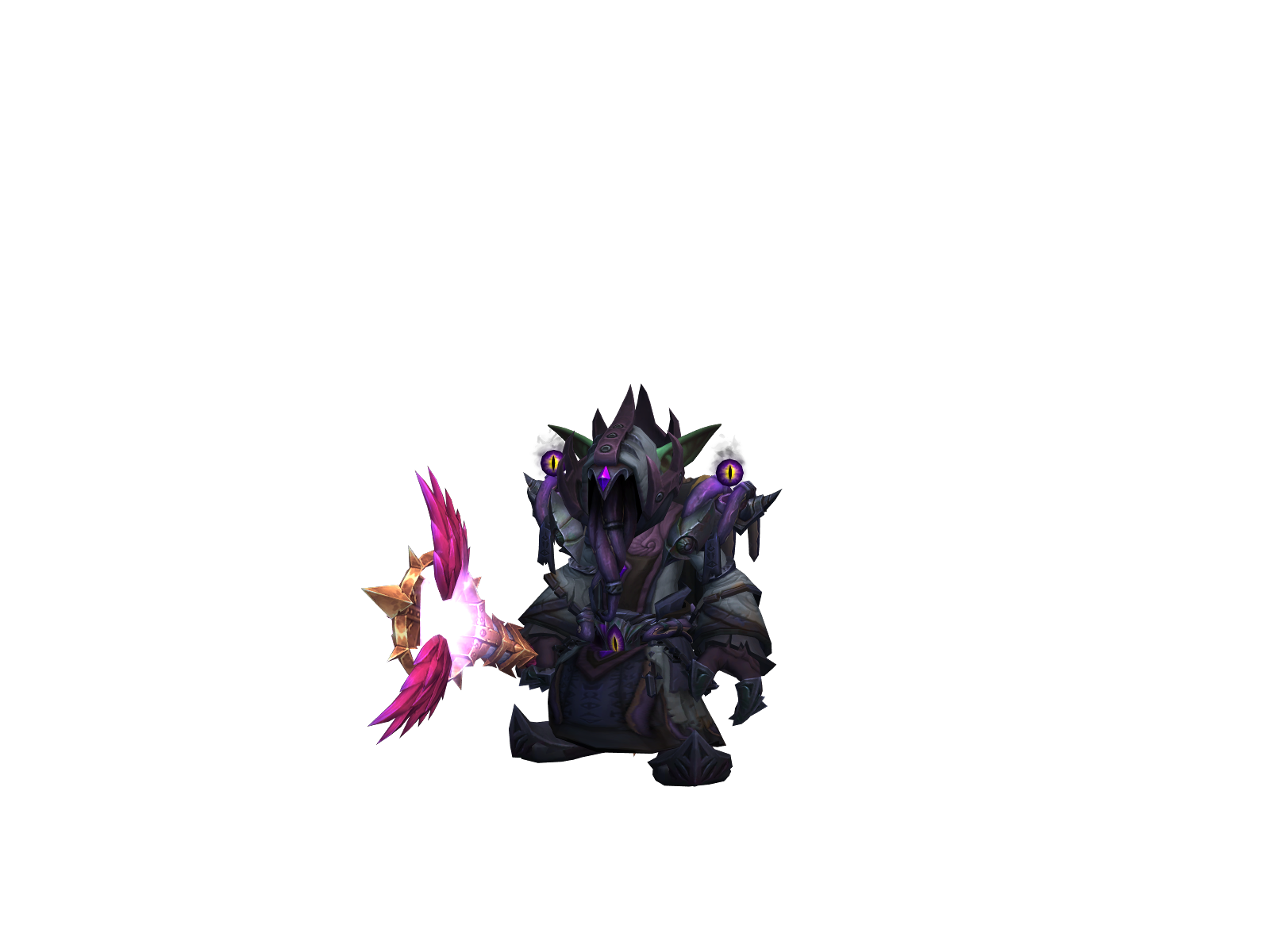 Auxio 3D character render