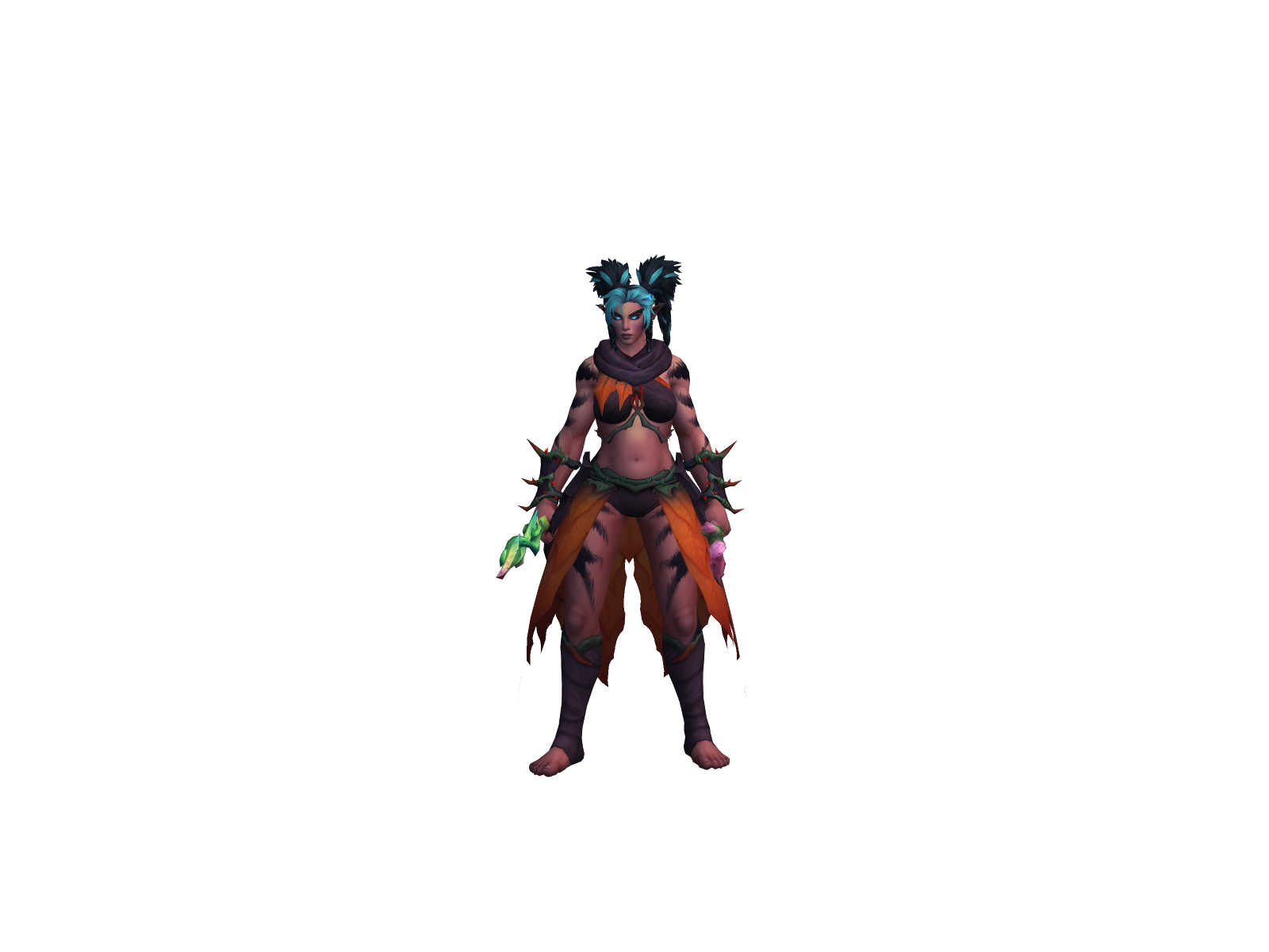 Burritocat 3D character render