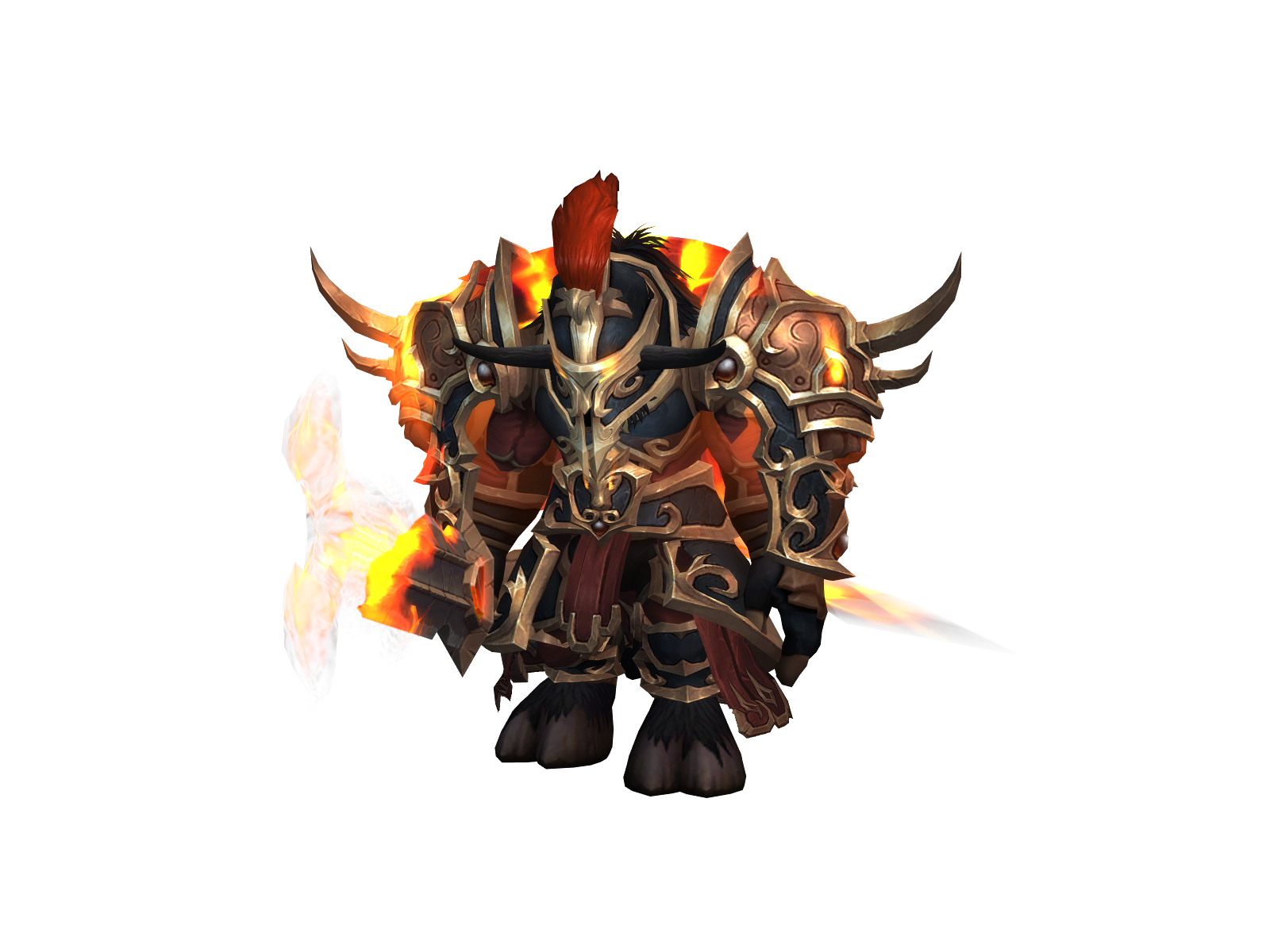 Creek 3D character render