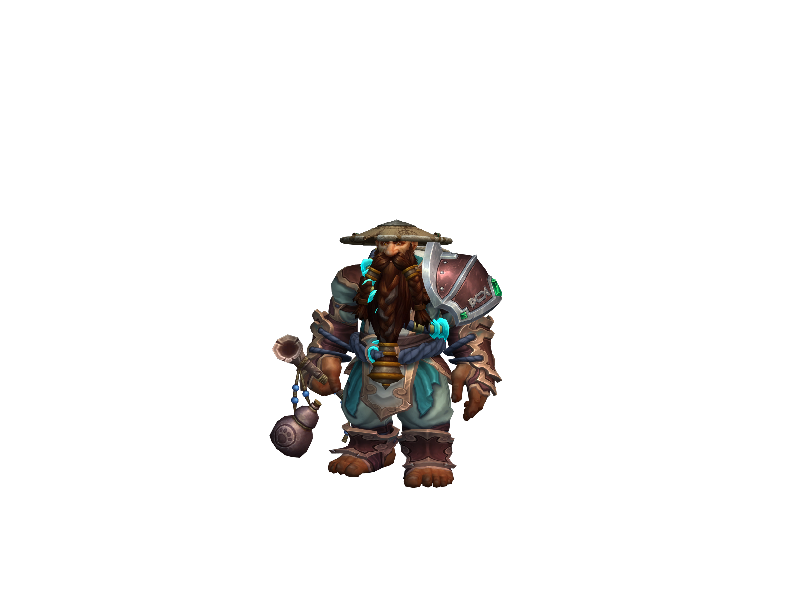 Braelrýn 3D character render