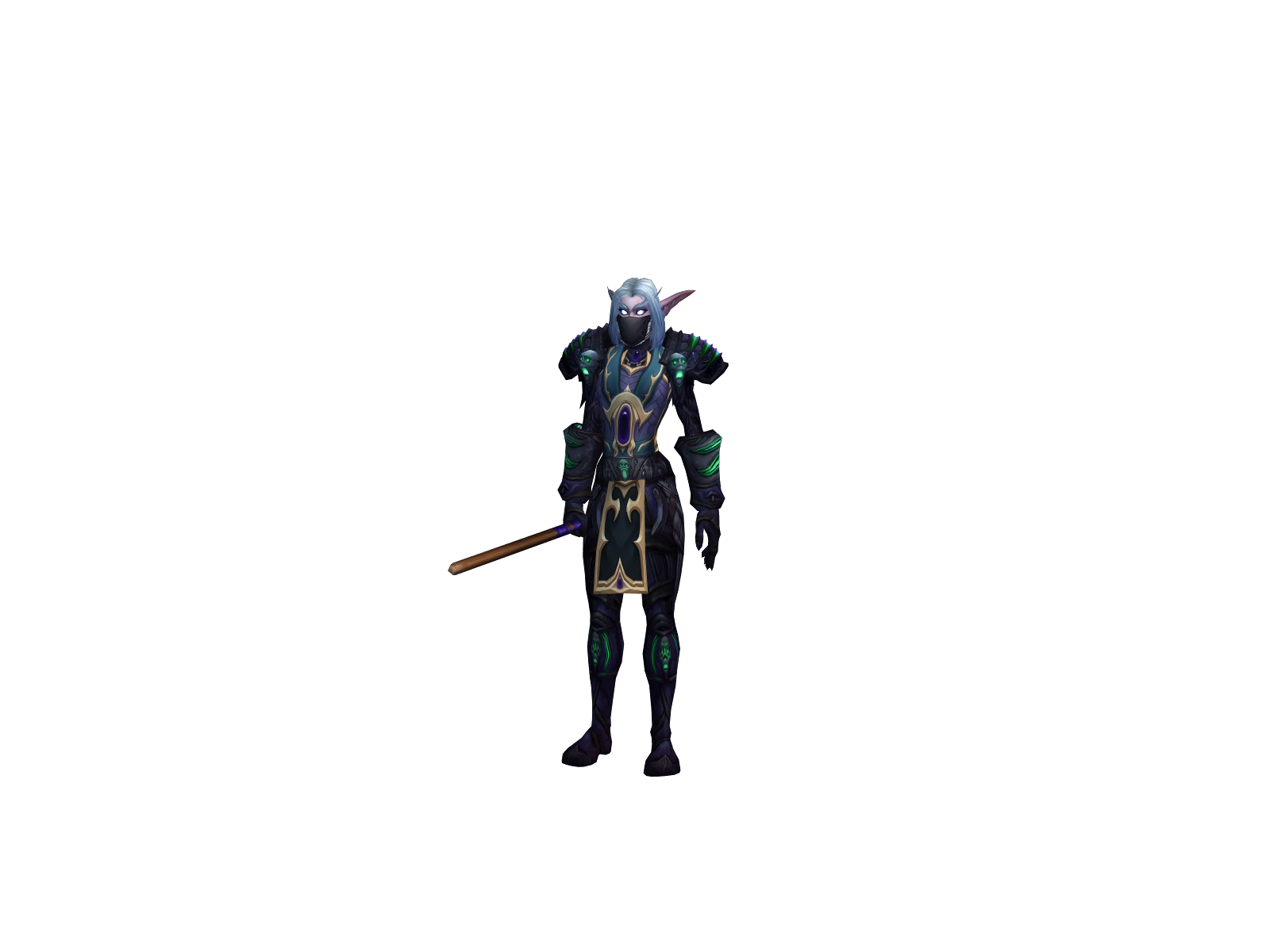 Statdru 3D character render