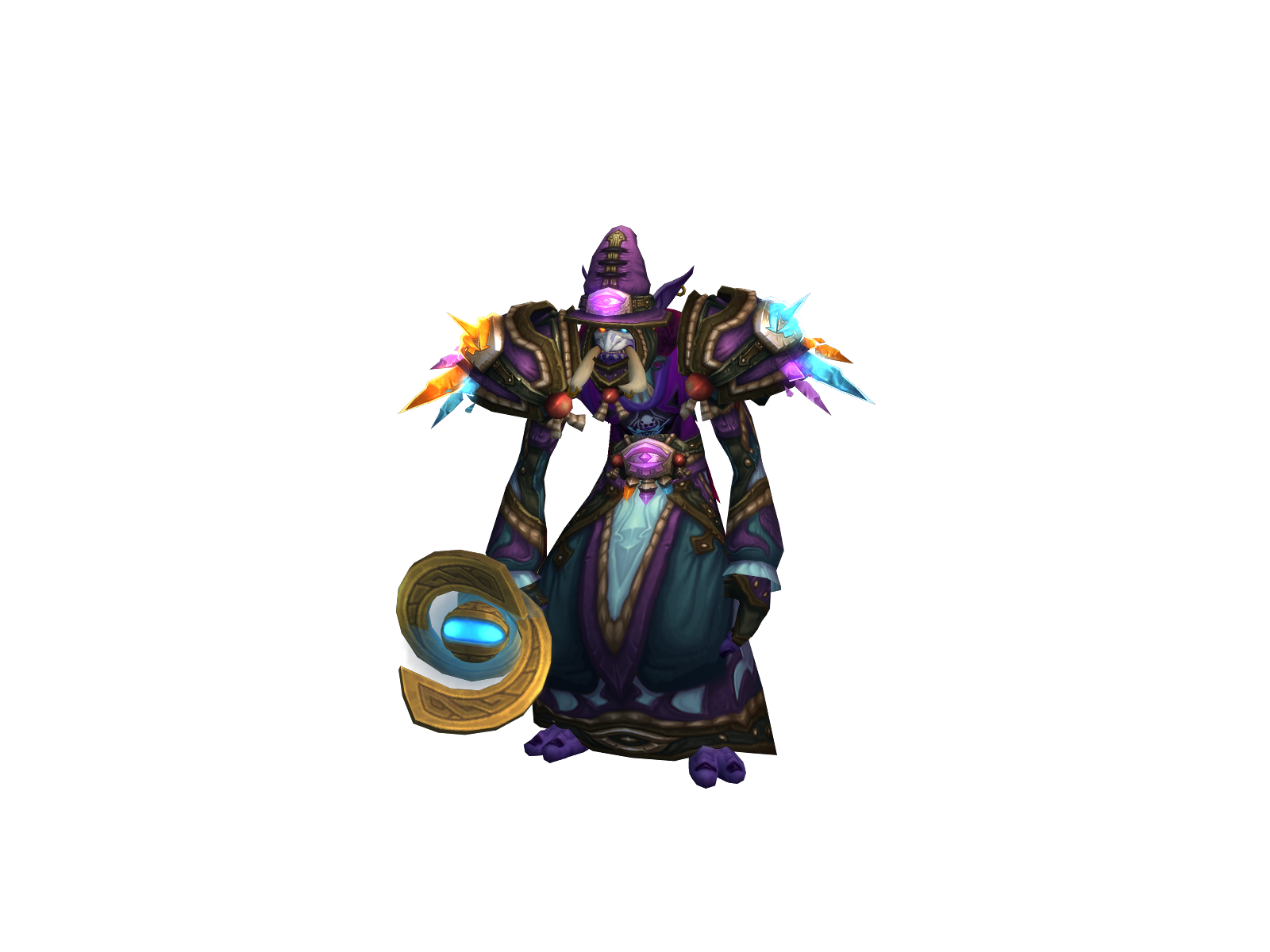 Hydrosmage 3D character render
