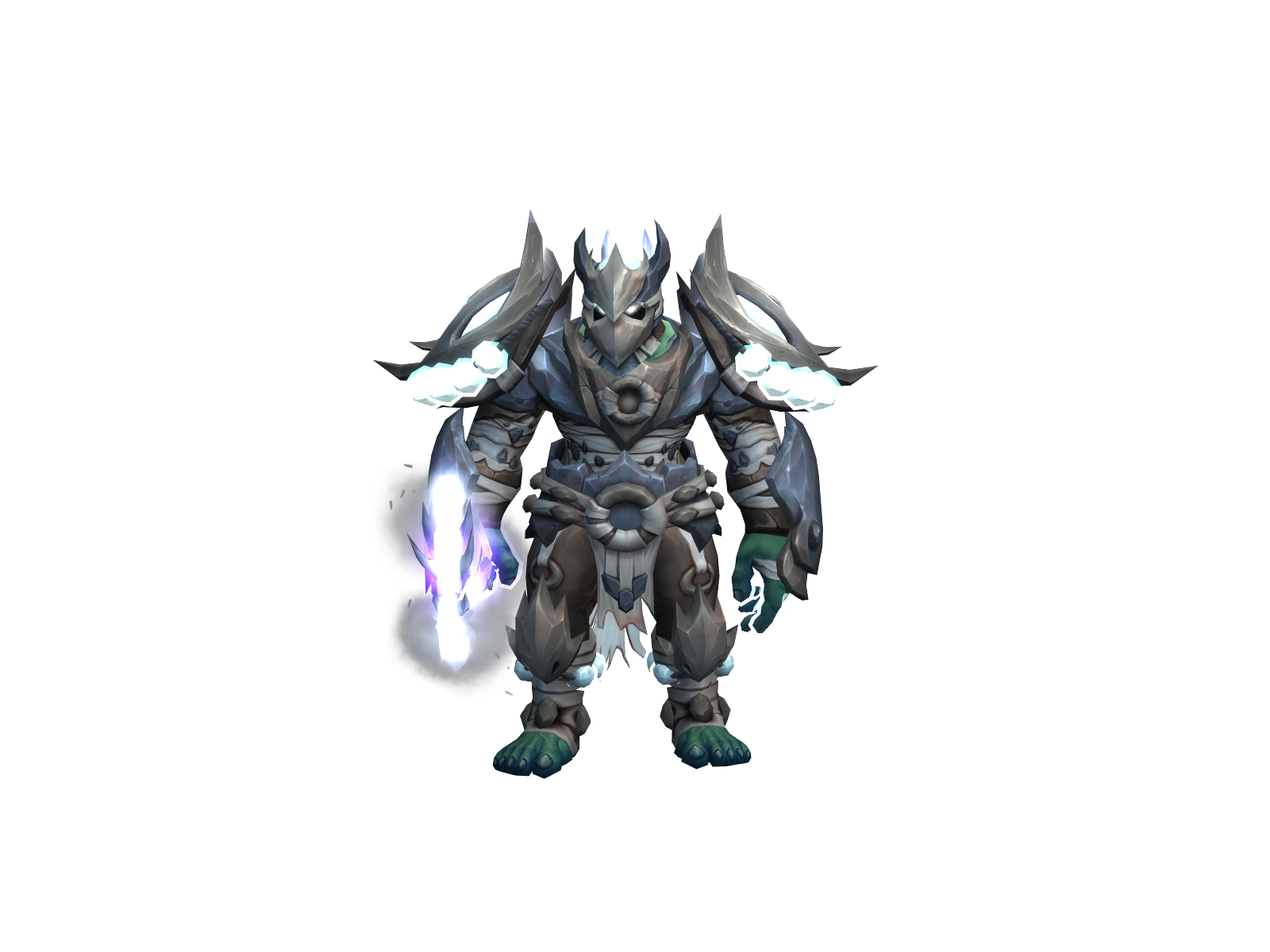 Fourtymon 3D character render