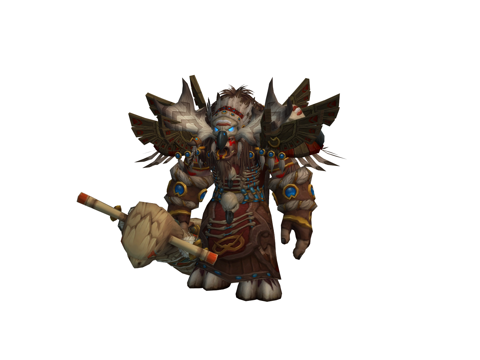 Smokingbuffs 3D character render