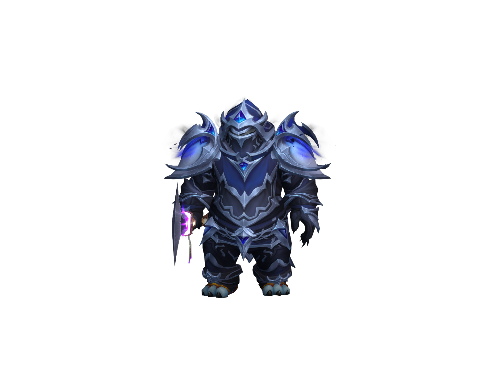 Speedbuff 3D character render