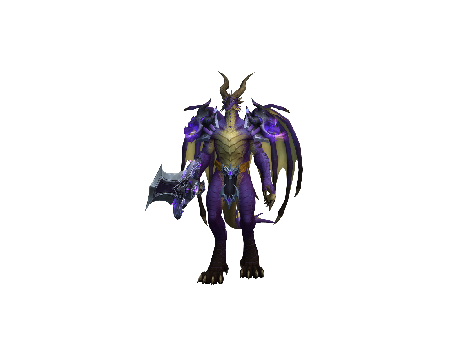 Cyndragoza 3D character render
