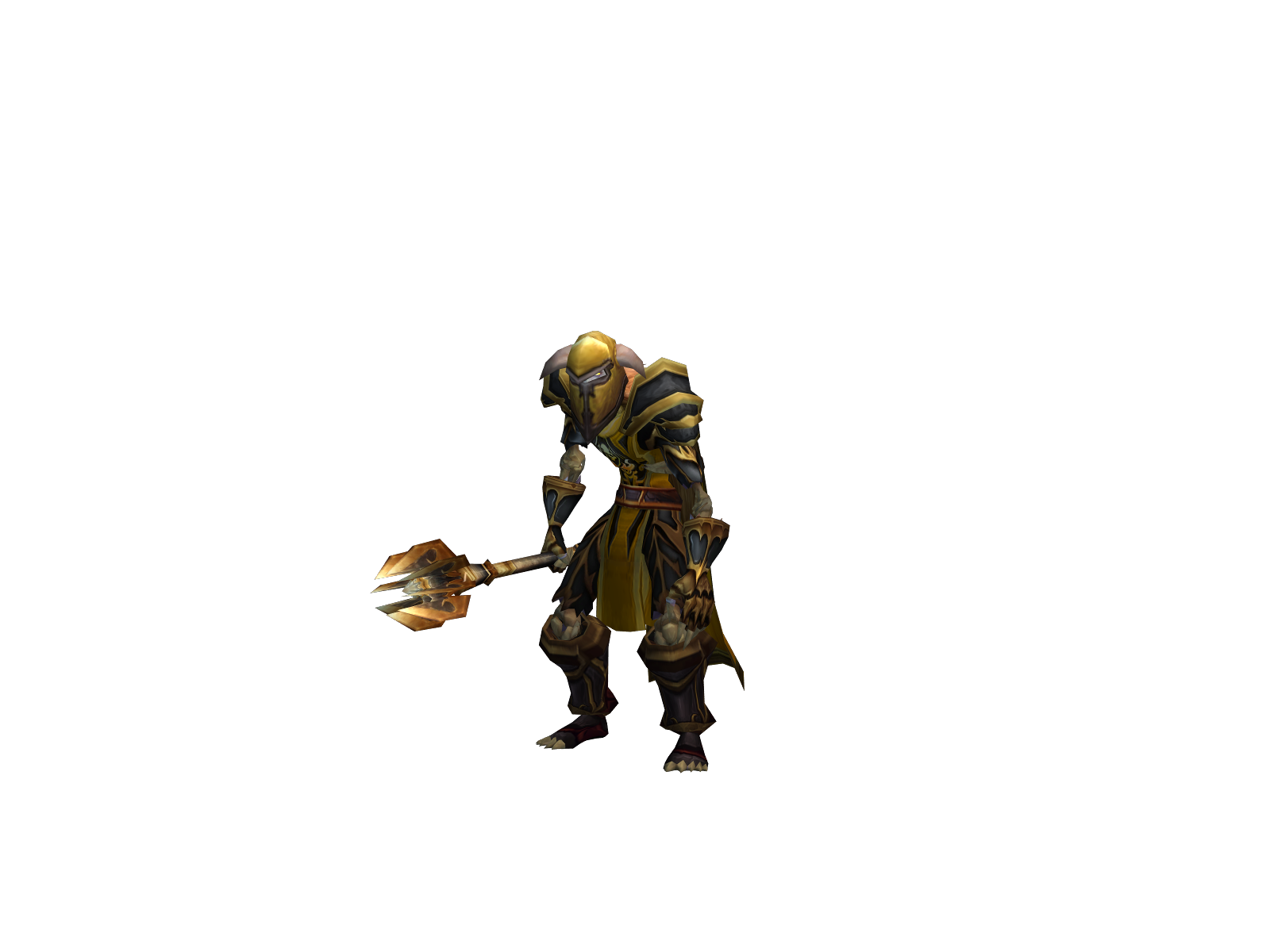 Saevitor 3D character render