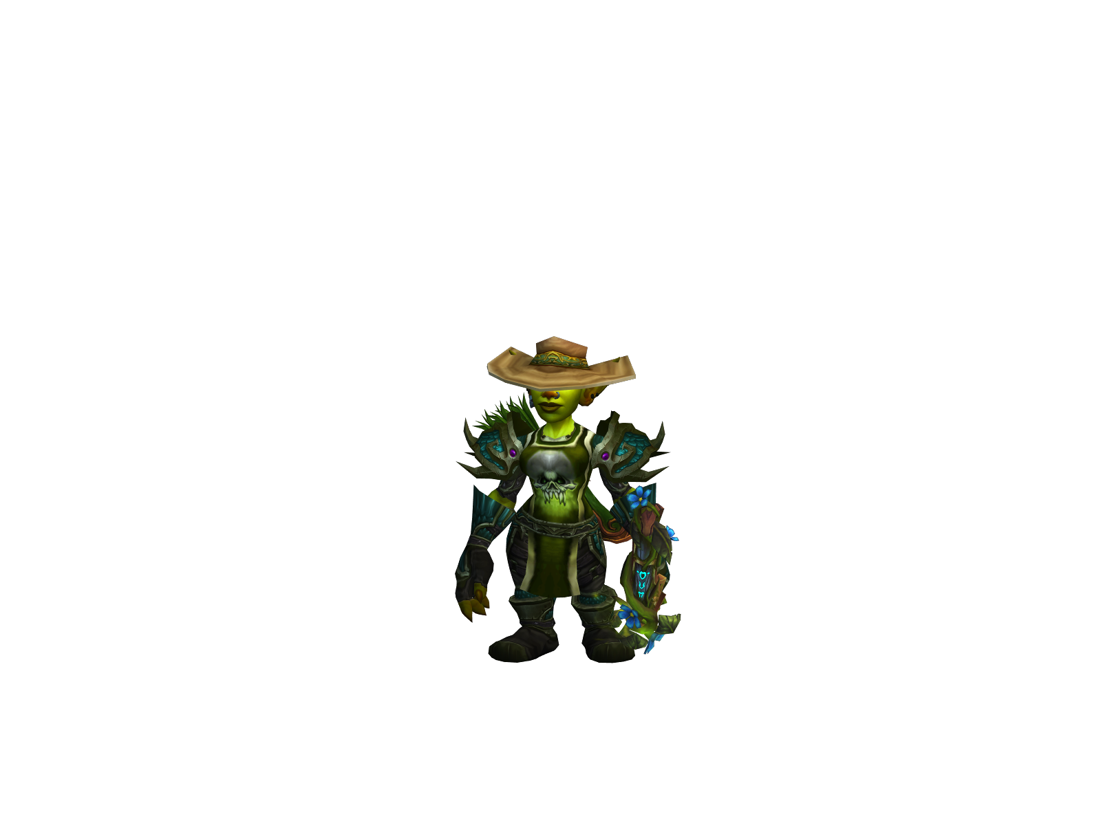 Busyjelqing 3D character render