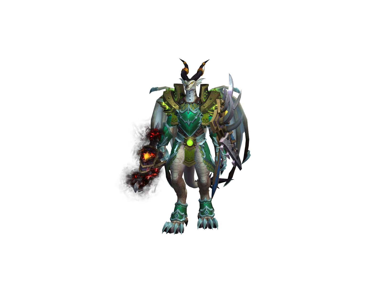 Chutrior 3D character render
