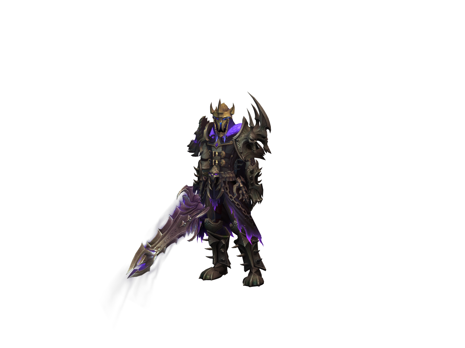Räyburn 3D character render
