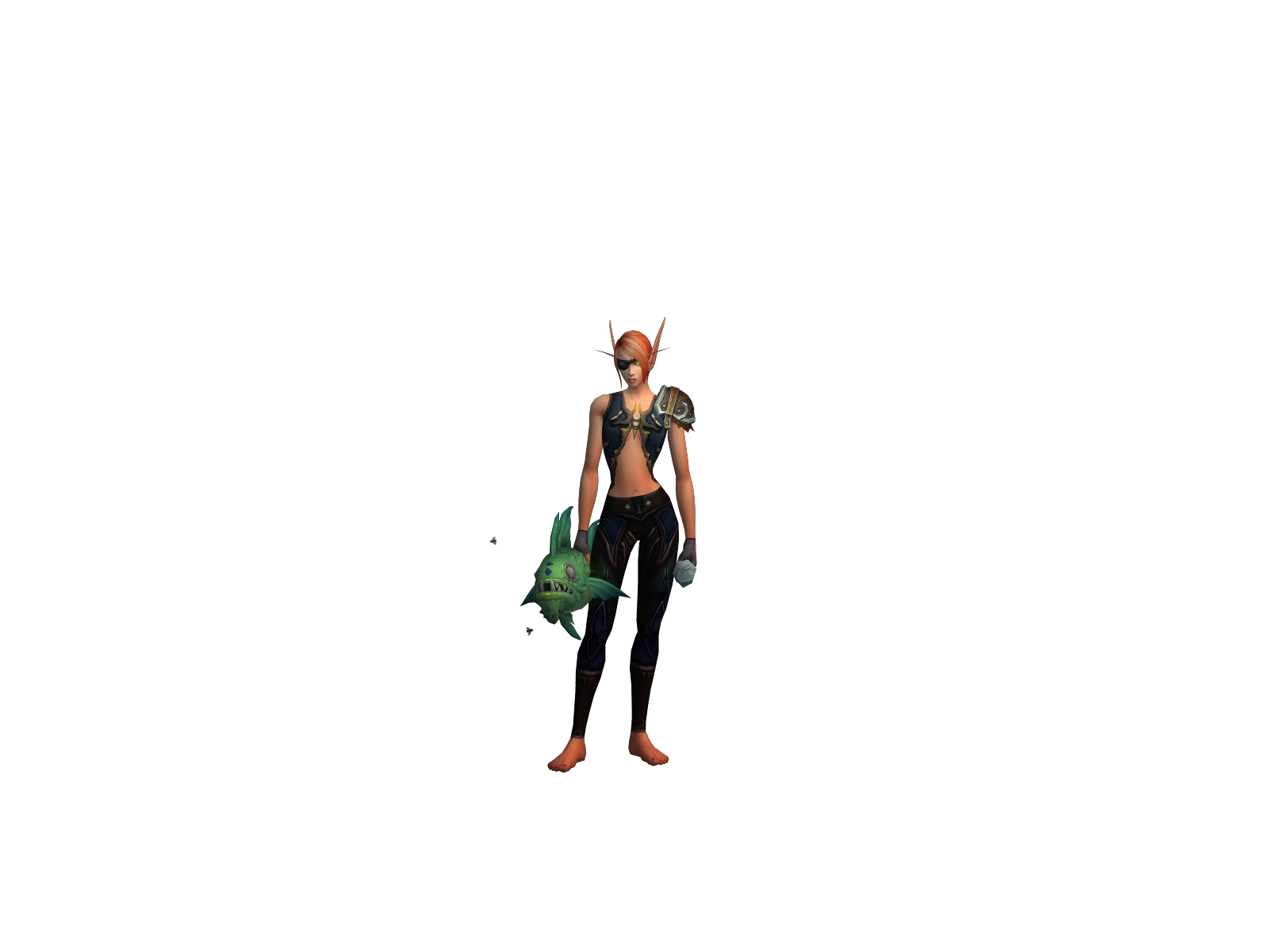 Vanellion 3D character render