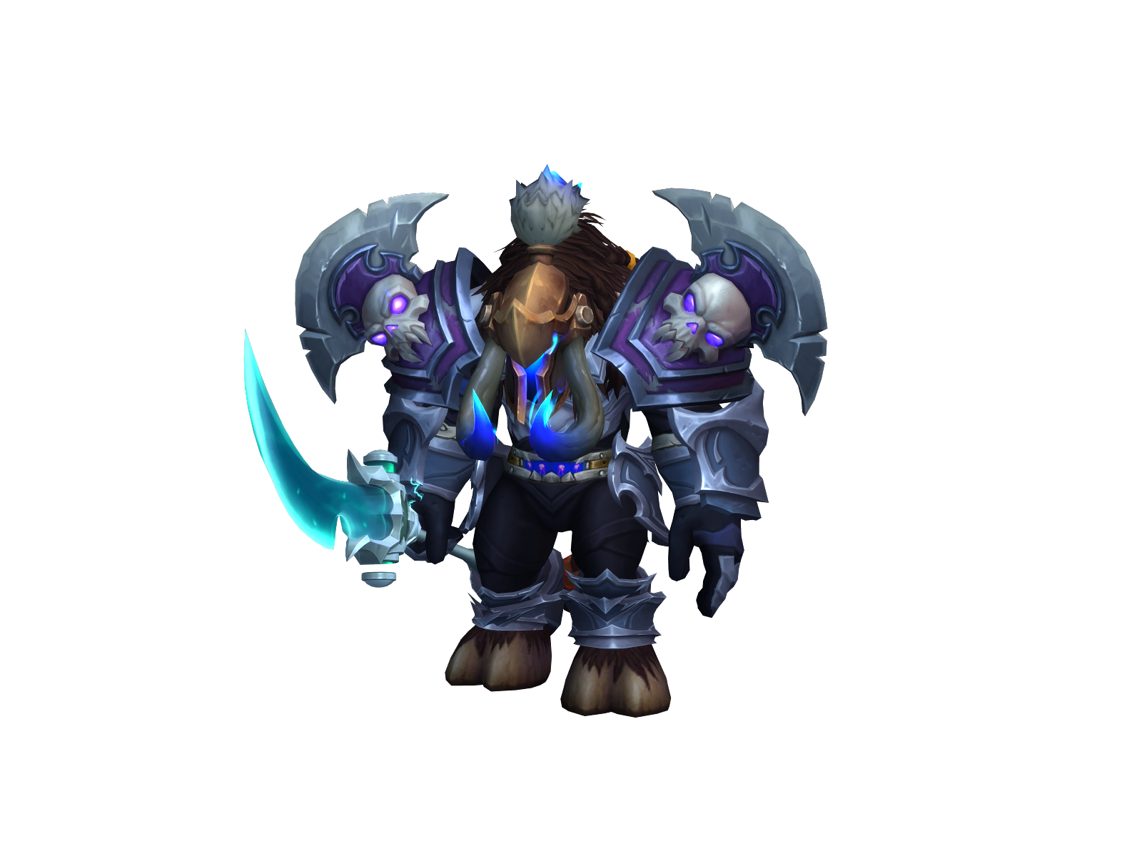 Ragewoody 3D character render