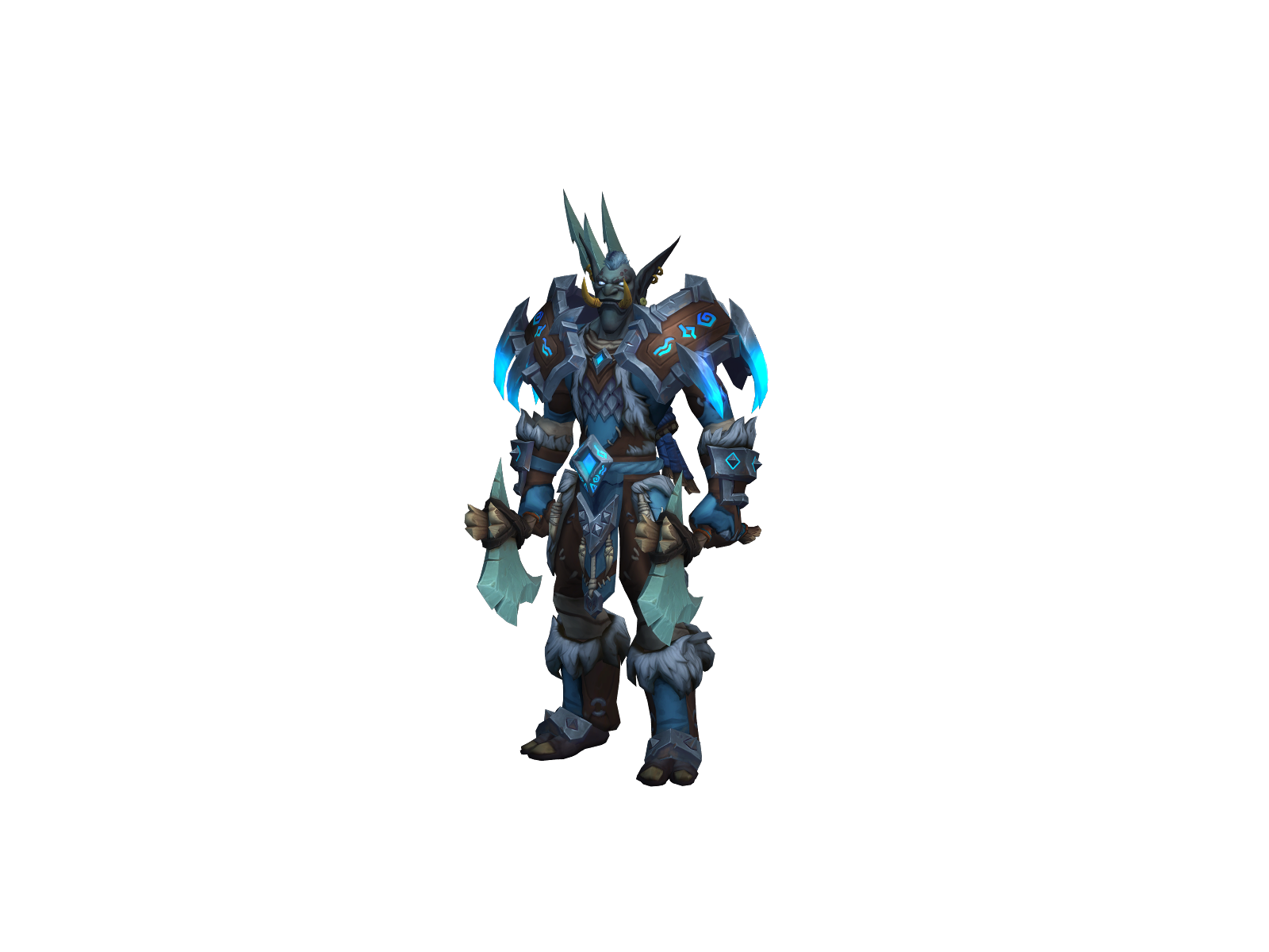 Ahniru 3D character render
